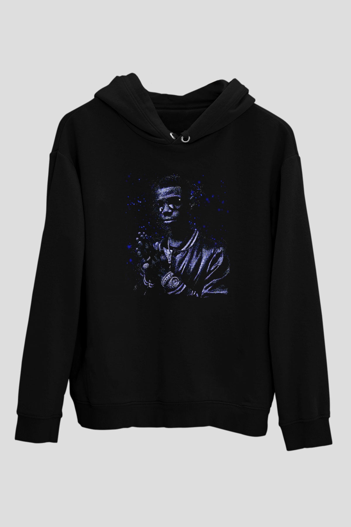 A Boosie Wit Da Hoodie Baskılı Unisex Siyah Hoodie