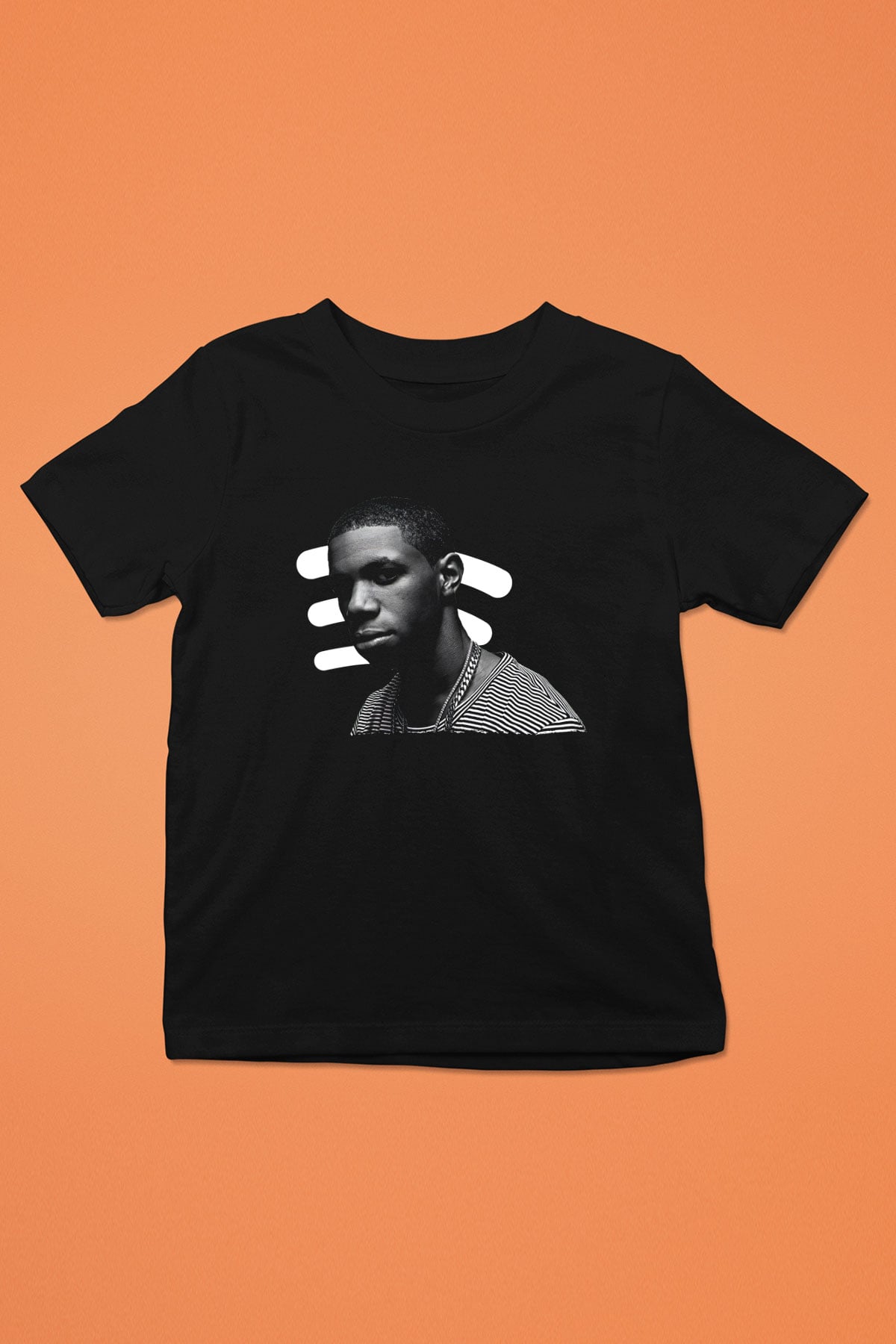 A Boosie Wit Da Hoodie Baskılı Unisex Siyah Çocuk Tişört - Tshirt