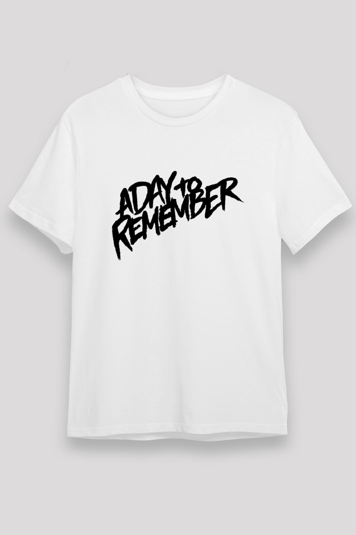 A Day to remember Baskılı Unisex Beyaz Tişört
