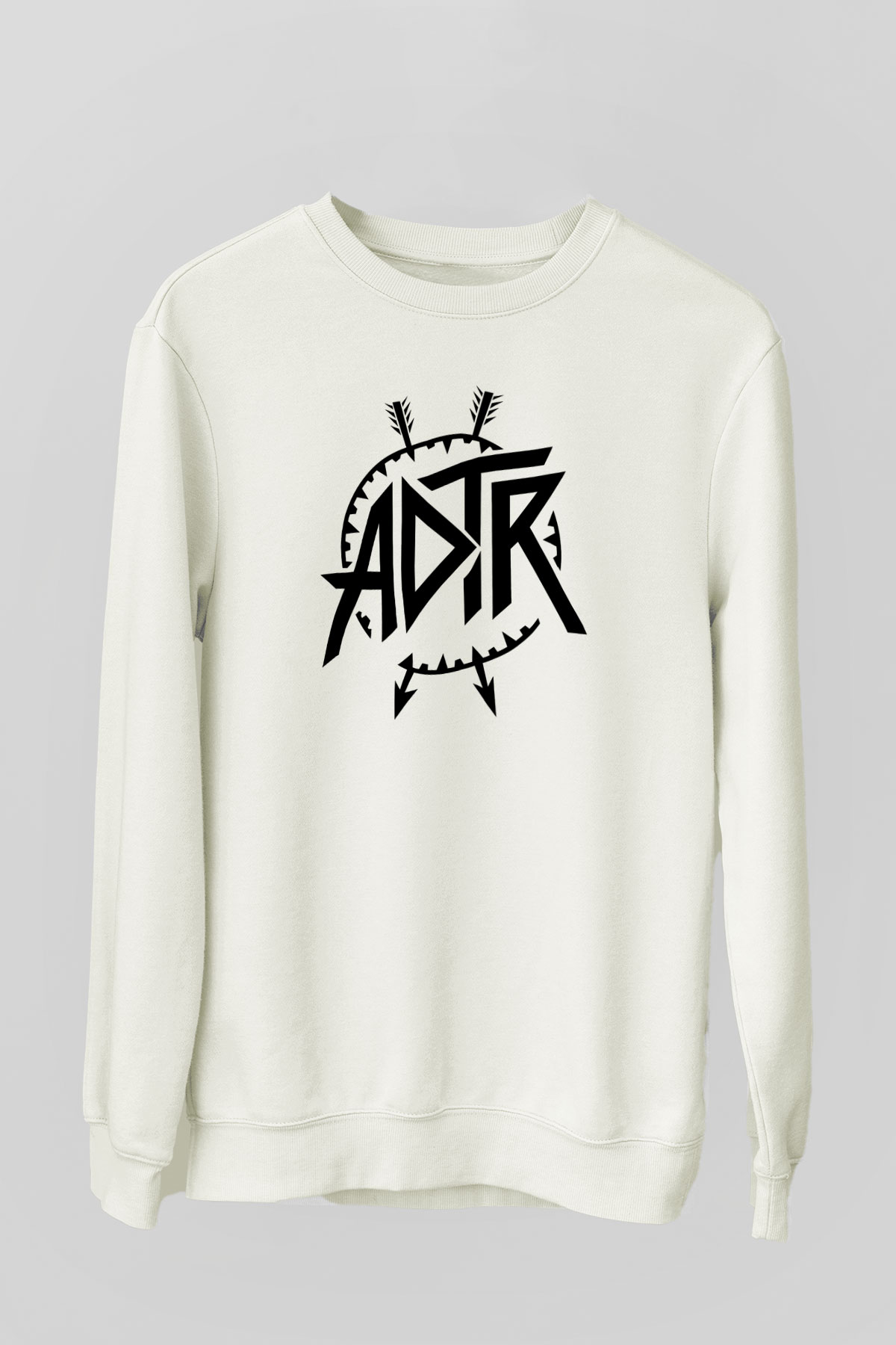 A Day to remember Baskılı Unisex Beyaz Sweatshirt