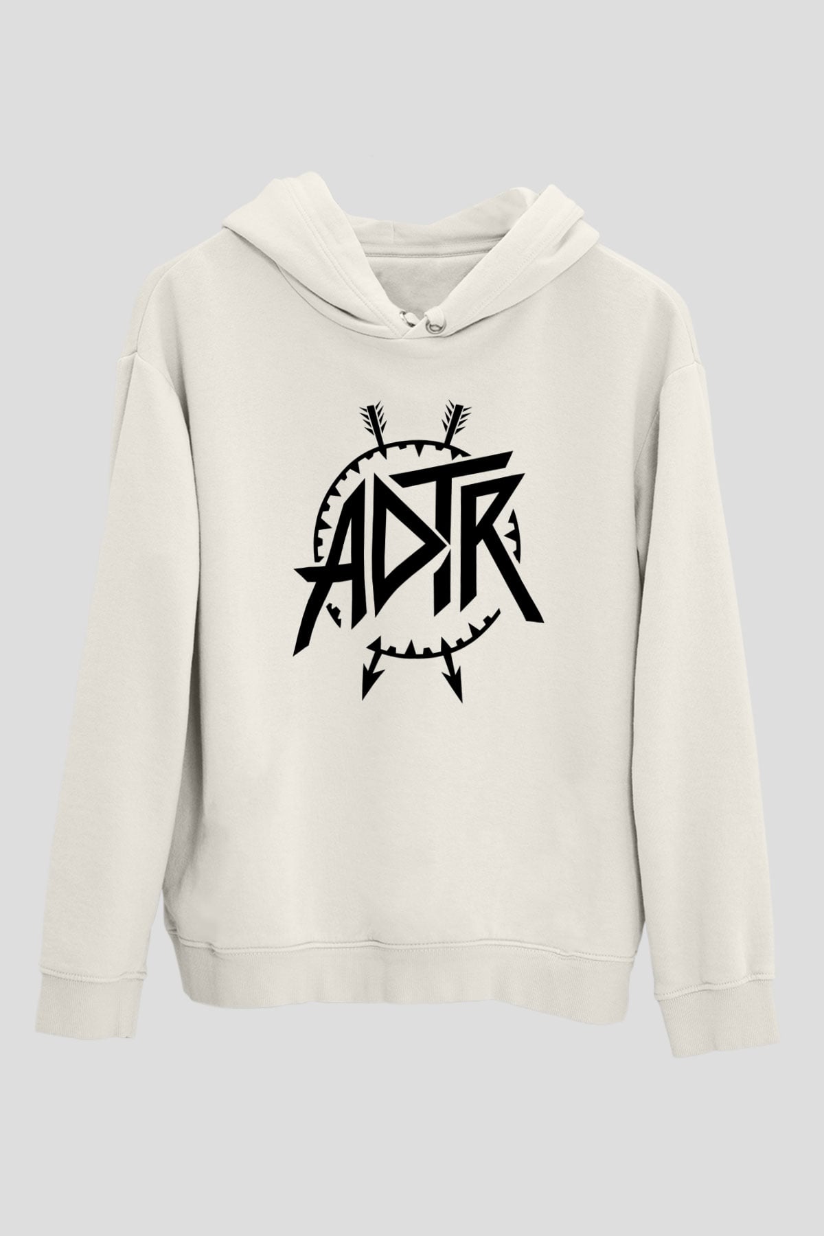 A Day to remember Baskılı Unisex Beyaz Hoodie