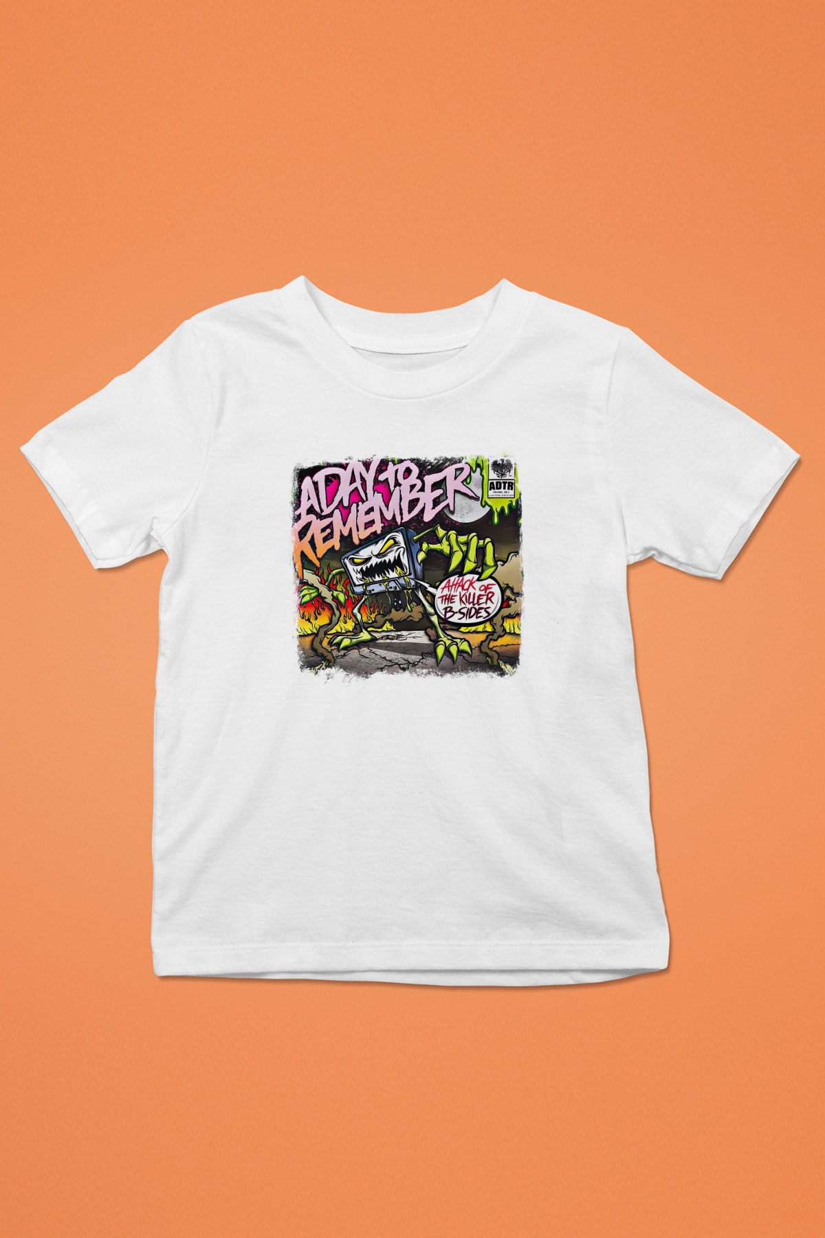 A Day to remember Baskılı Unisex Beyaz Çocuk Tişört