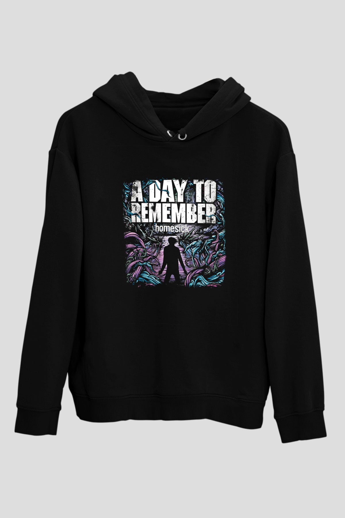 A Day to remember Baskılı Unisex Siyah Hoodie