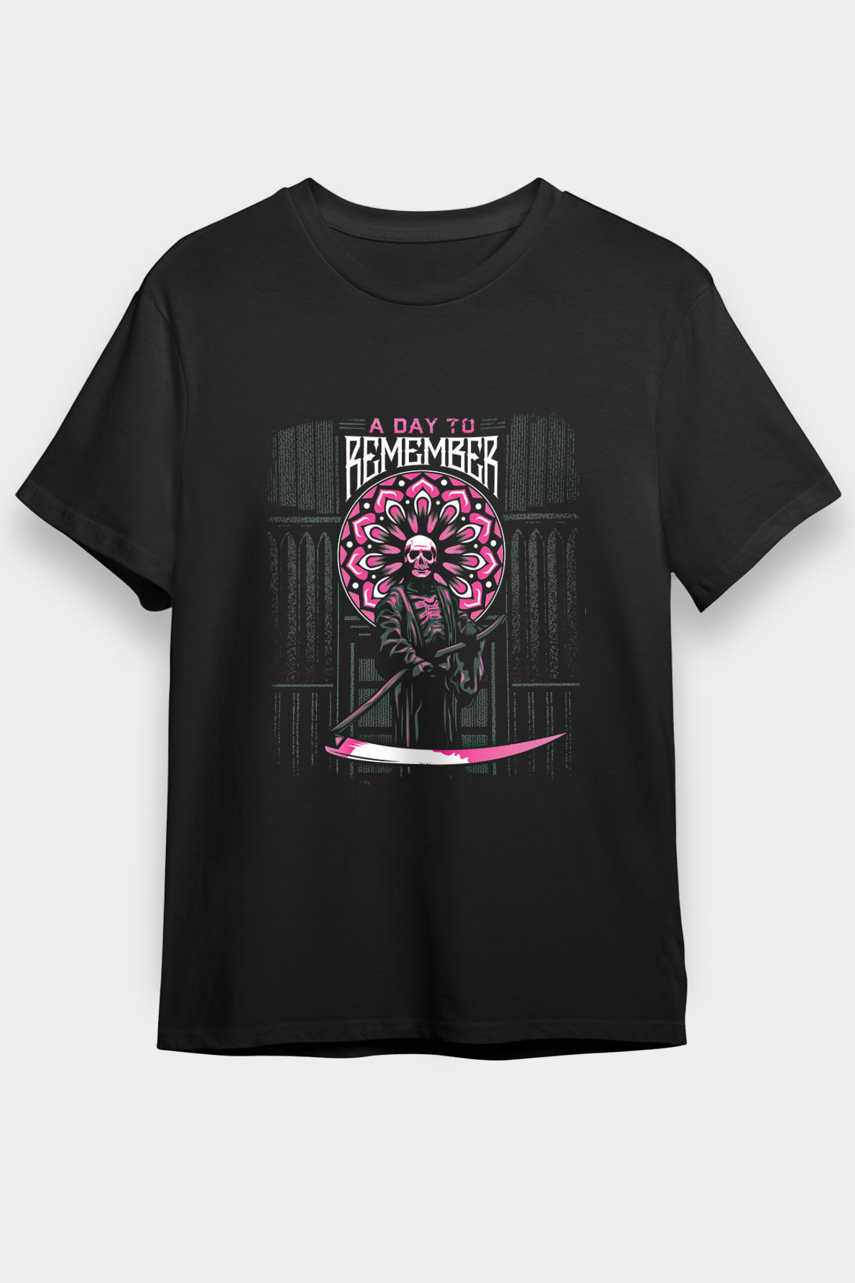 A Day to remember Baskılı Unisex Siyah Tişört