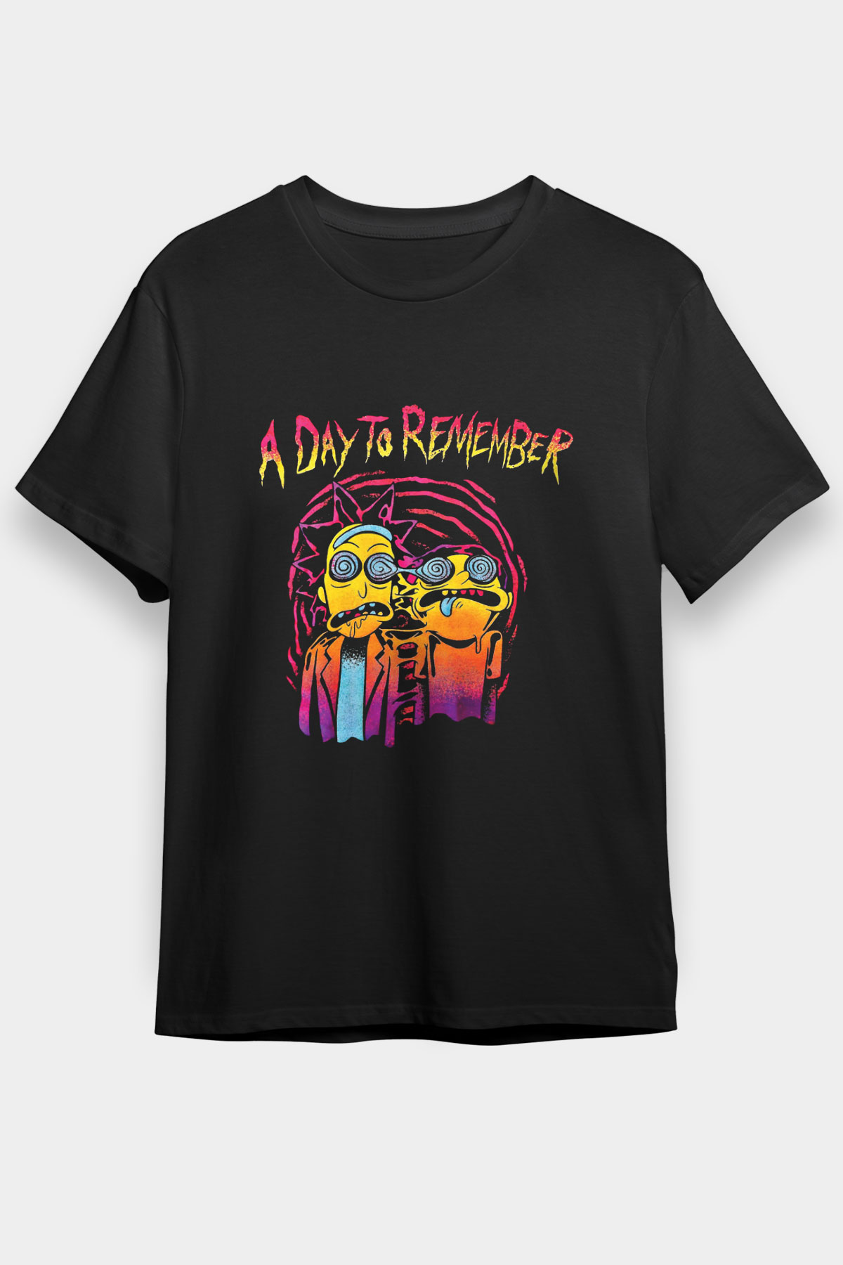 A Day to remember Baskılı Unisex Siyah Tişört