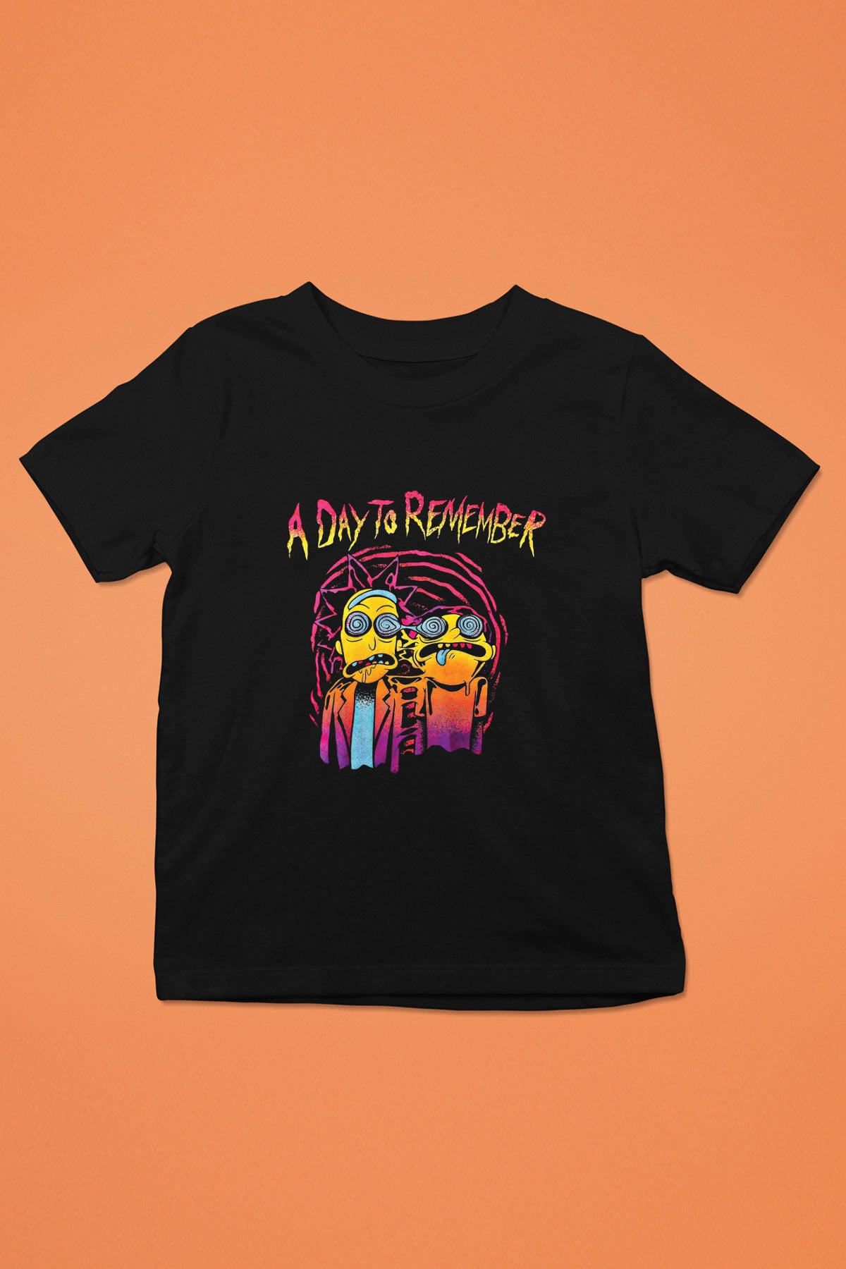 A Day to remember Baskılı Unisex Siyah Çocuk Tişört