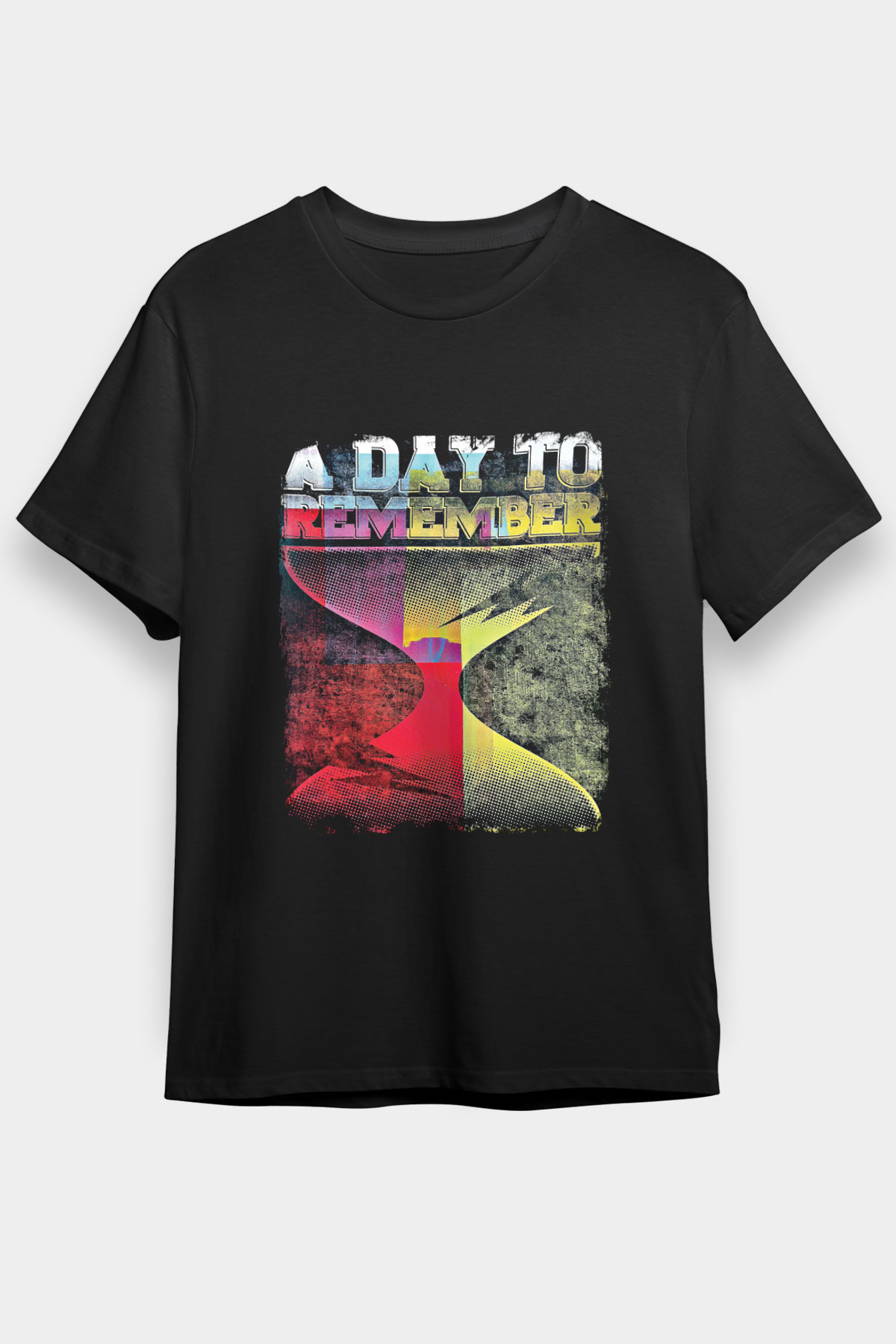 A Day to remember Baskılı Unisex Siyah Tişört