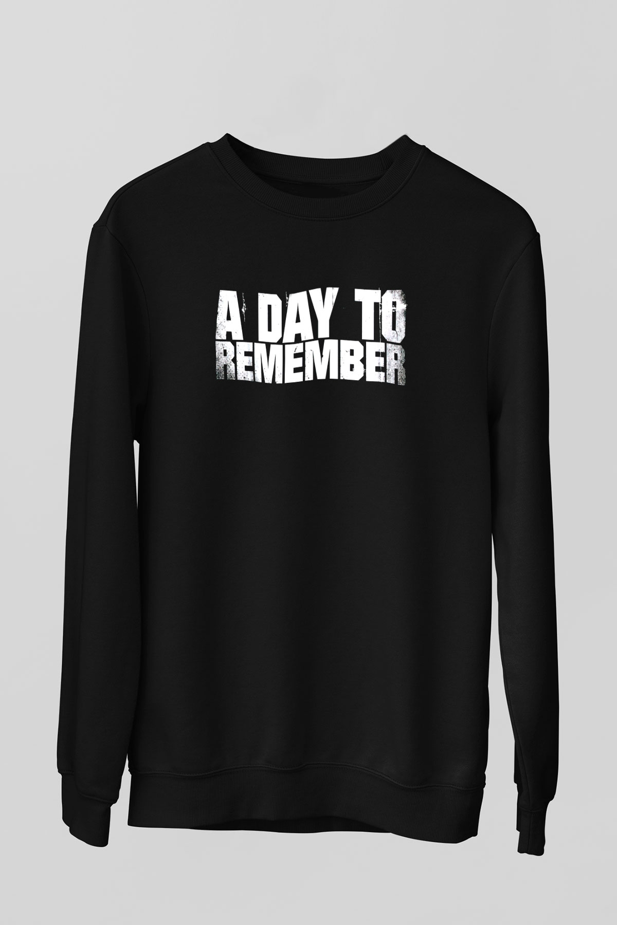 A Day To Remember Siyah Unisex Sweatshirt