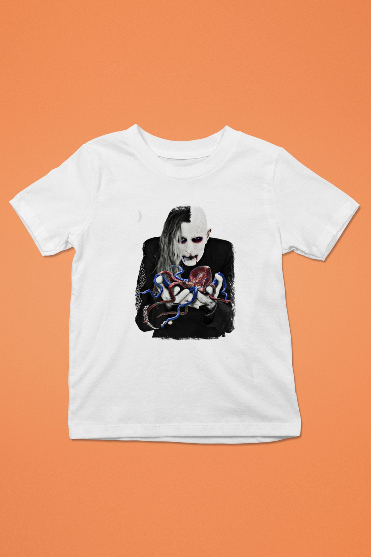A Perfect Circle Baskılı Unisex Beyaz Çocuk Tişört