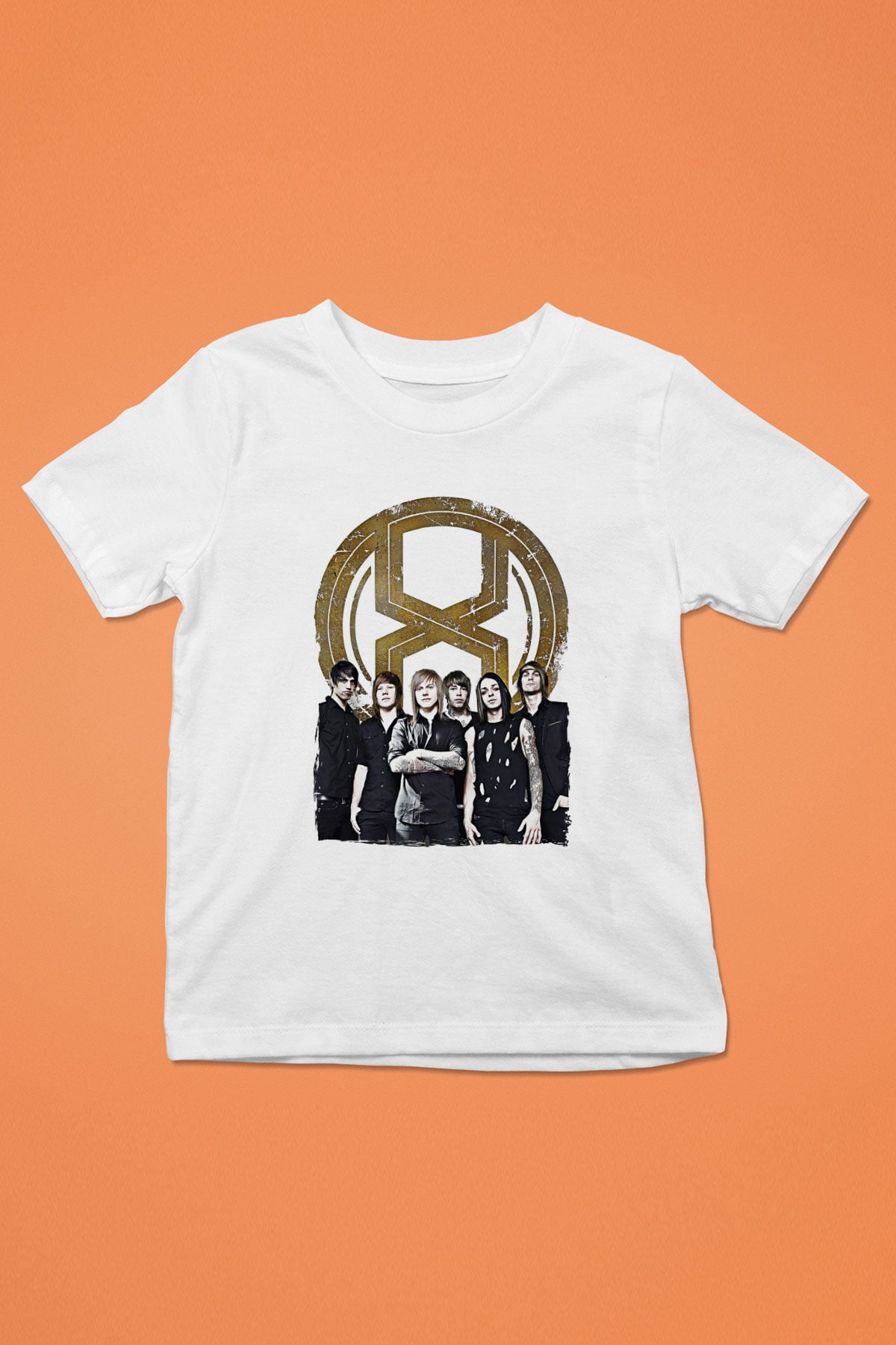 A Skylit Drive Baskılı Beyaz Unisex Beyaz Çocuk Tişört - Tshirt