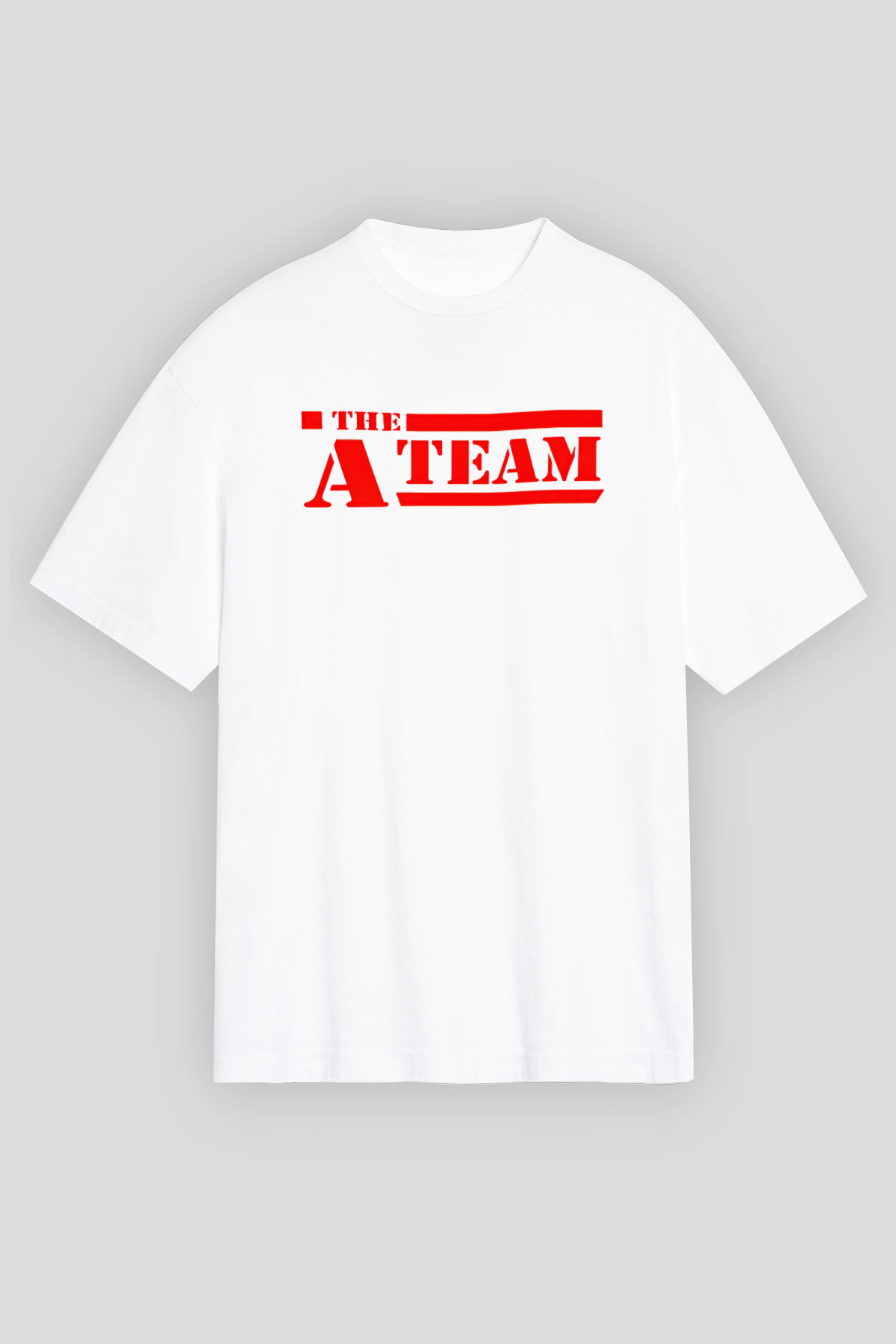 A-Team Beyaz Unisex Tişört T-Shirt