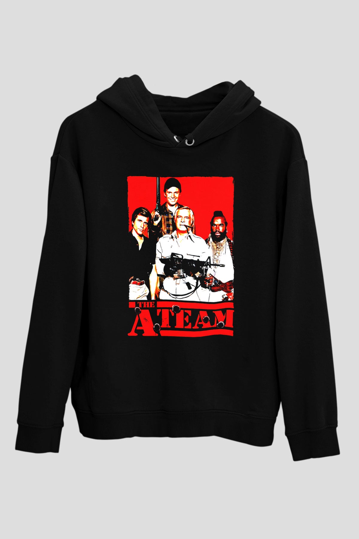 A-Team Siyah Unisex Hoodie