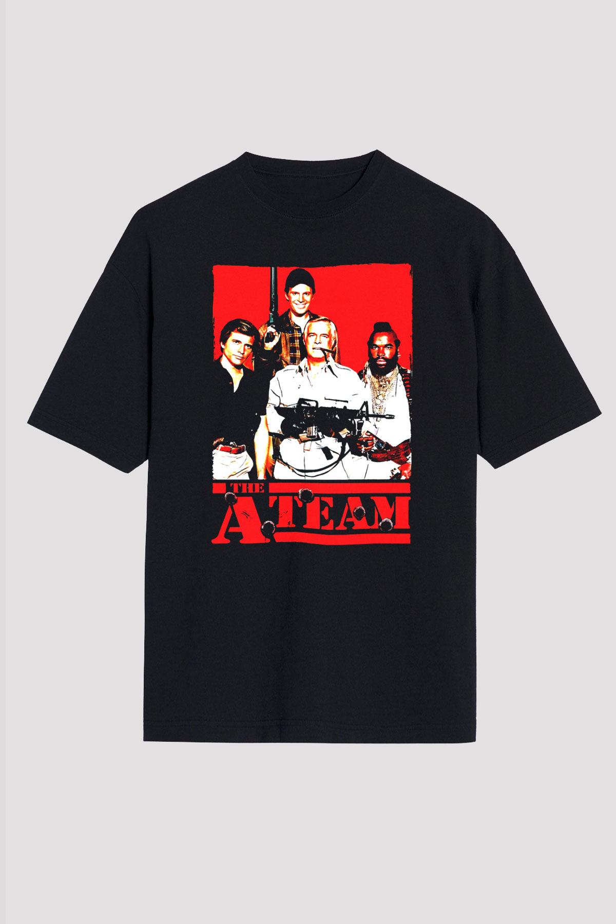 A-Team Siyah Unisex Tişört T-Shirt