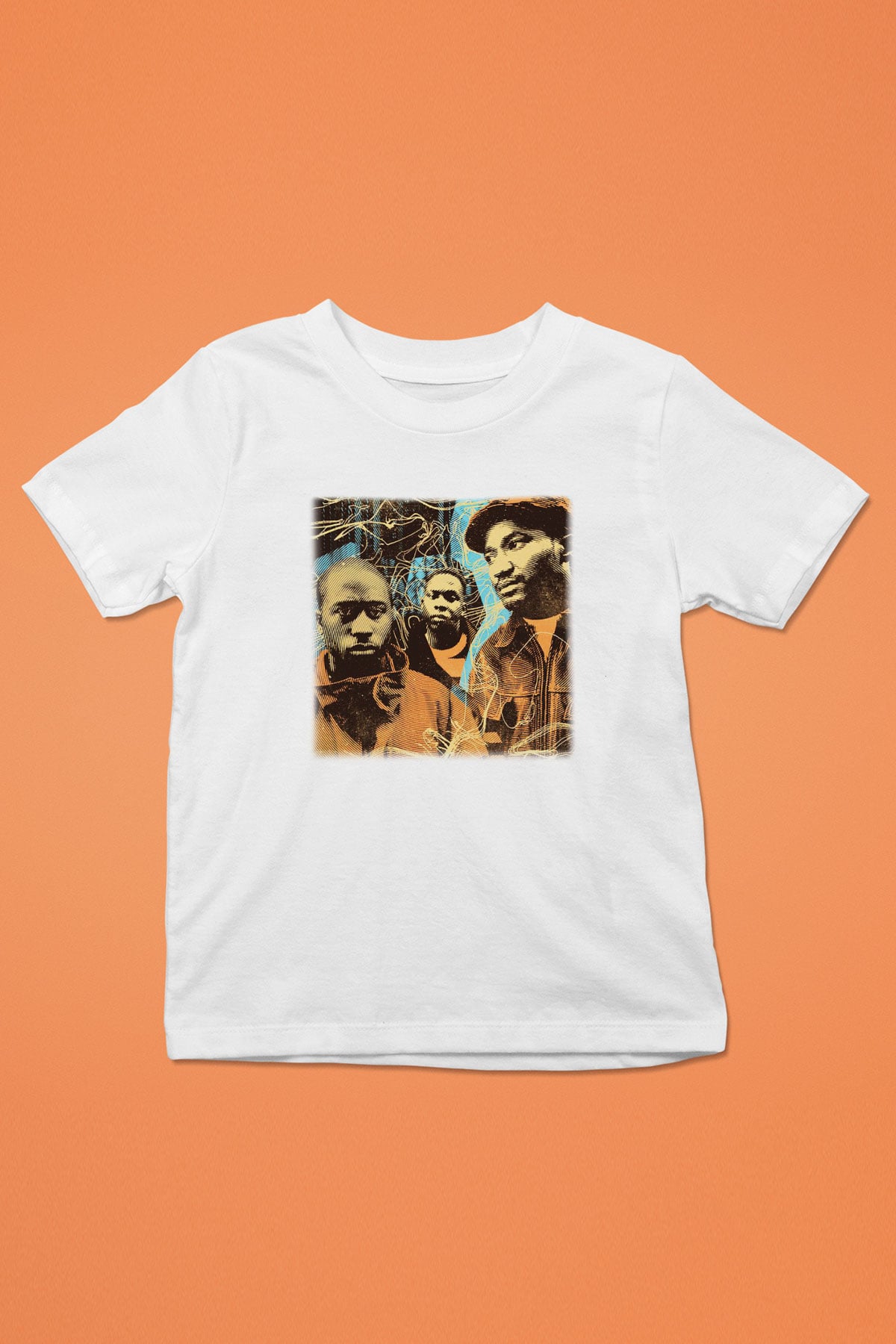 A Tribe Called Quest Baskılı Beyaz Unisex Çocuk Tişört