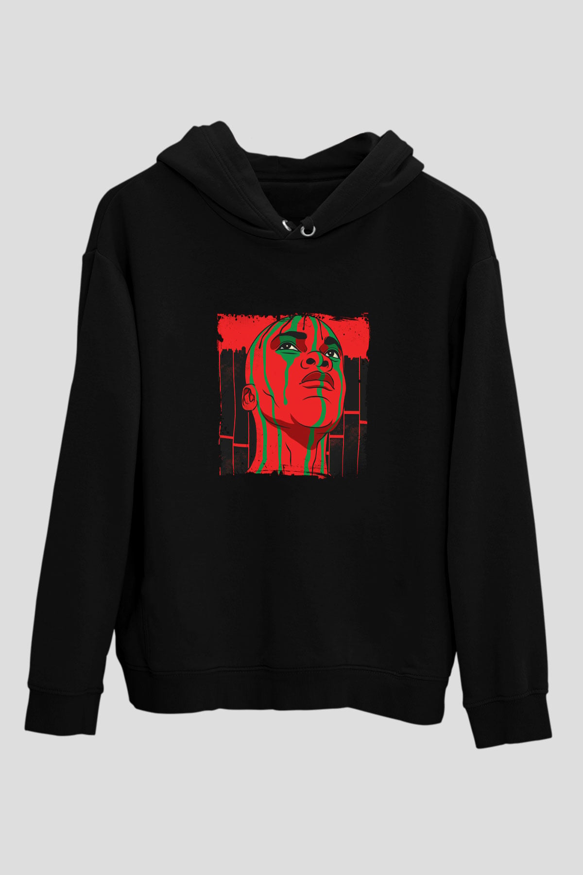 A Tribe Called Quest Baskılı Unisex Siyah Hoodie