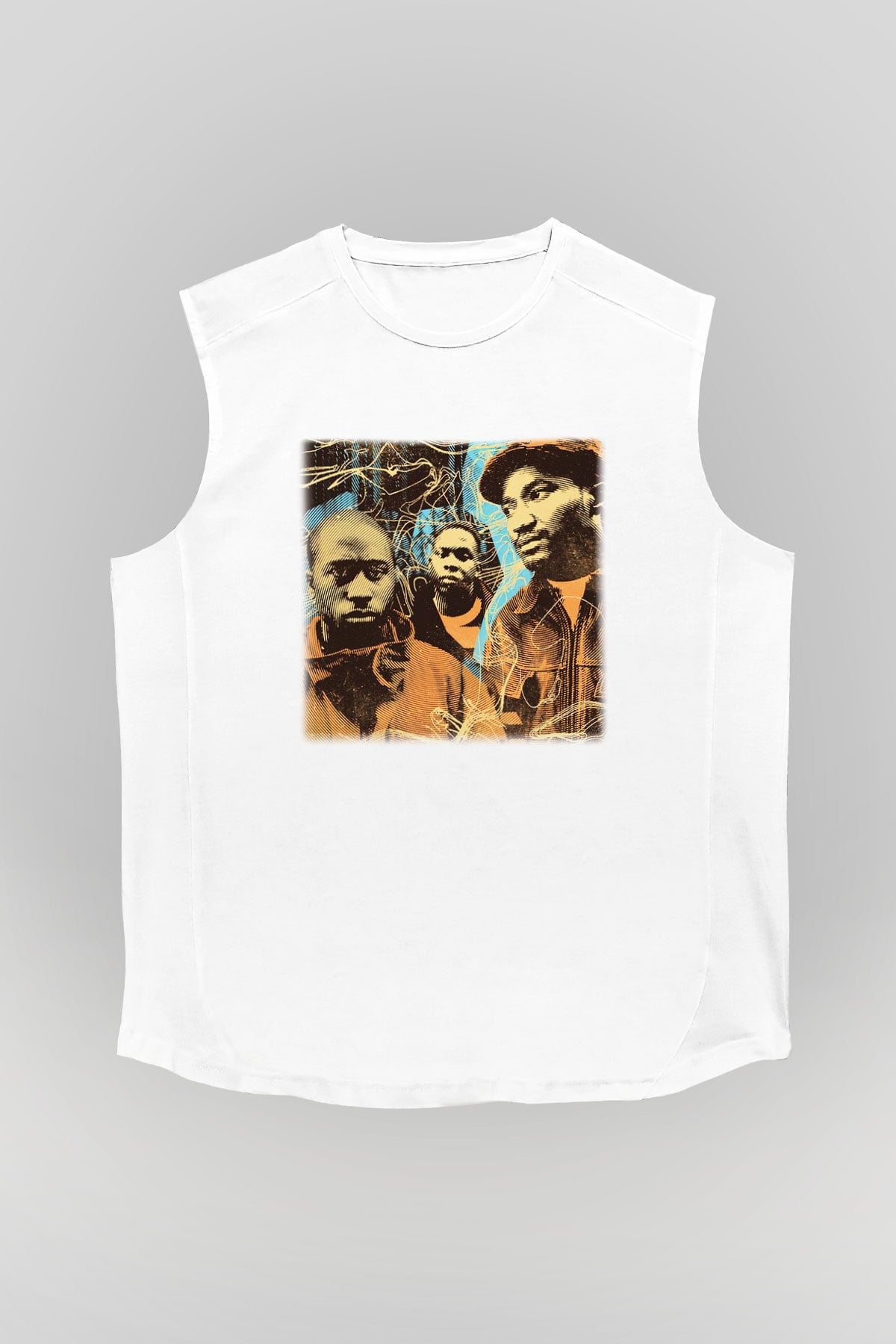 A Tribe Called Quest Beyaz Unisex Kolsuz Tişört