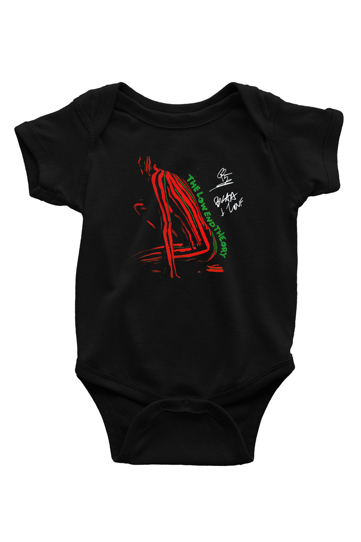 A Tribe Called Quest Siyah Bebek Body - Zıbın