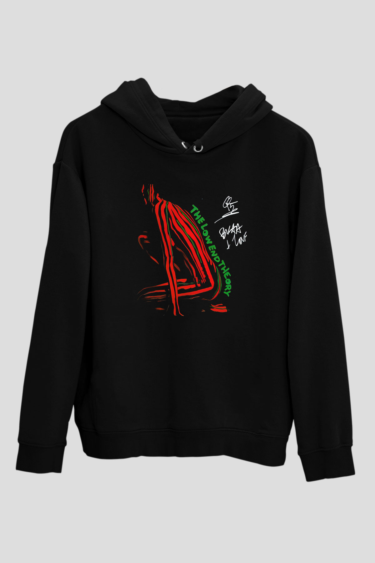 A Tribe Called Quest Siyah Unisex Kapüşonlu Sweatshirt