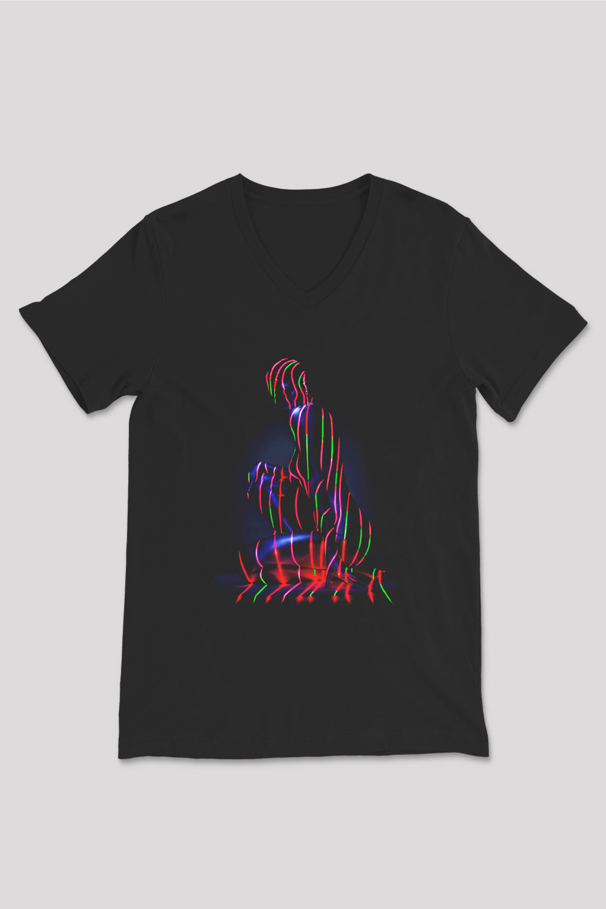 A Tribe Called Quest Siyah Unisex V Yaka Tişört T-Shirt