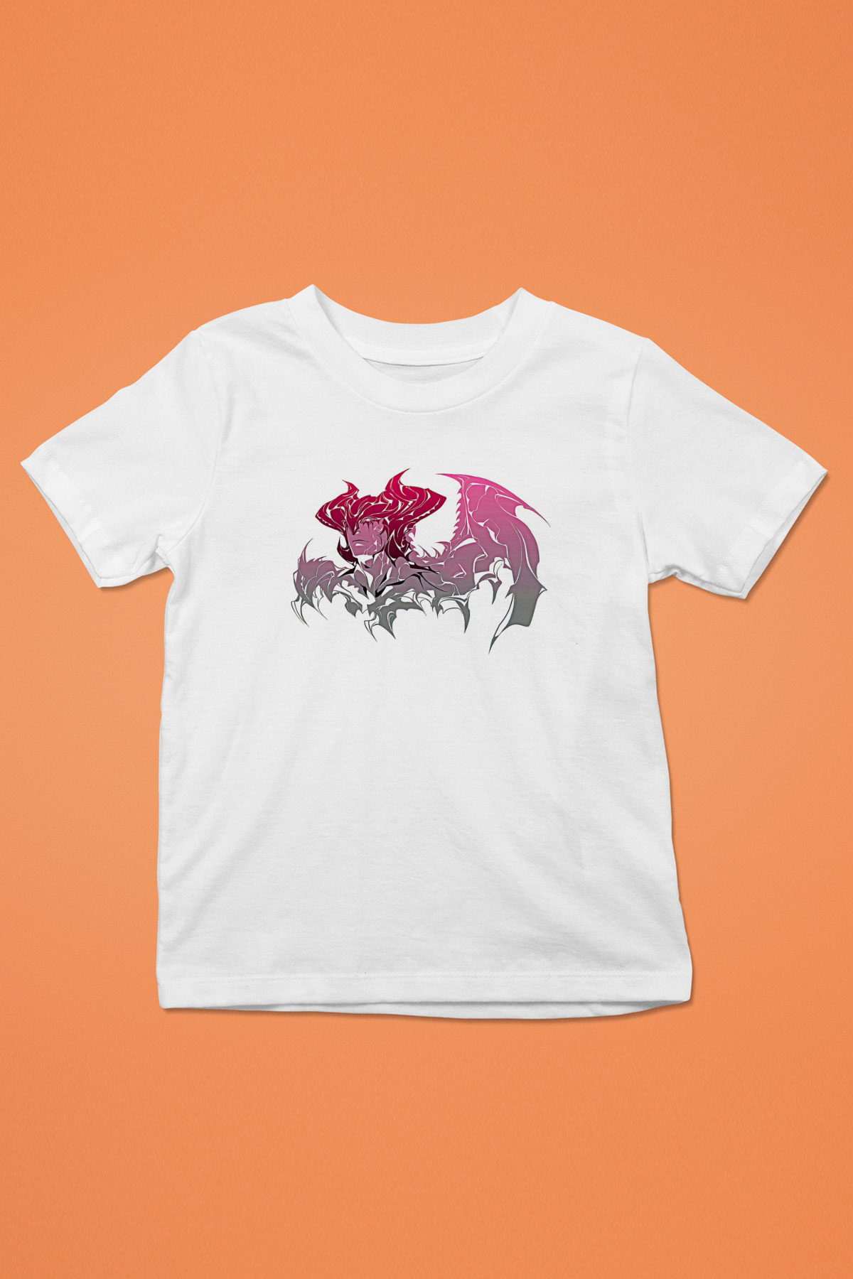 Aatrox James Baskılı Beyaz Unisex Beyaz Çocuk Tişört - Tshirt