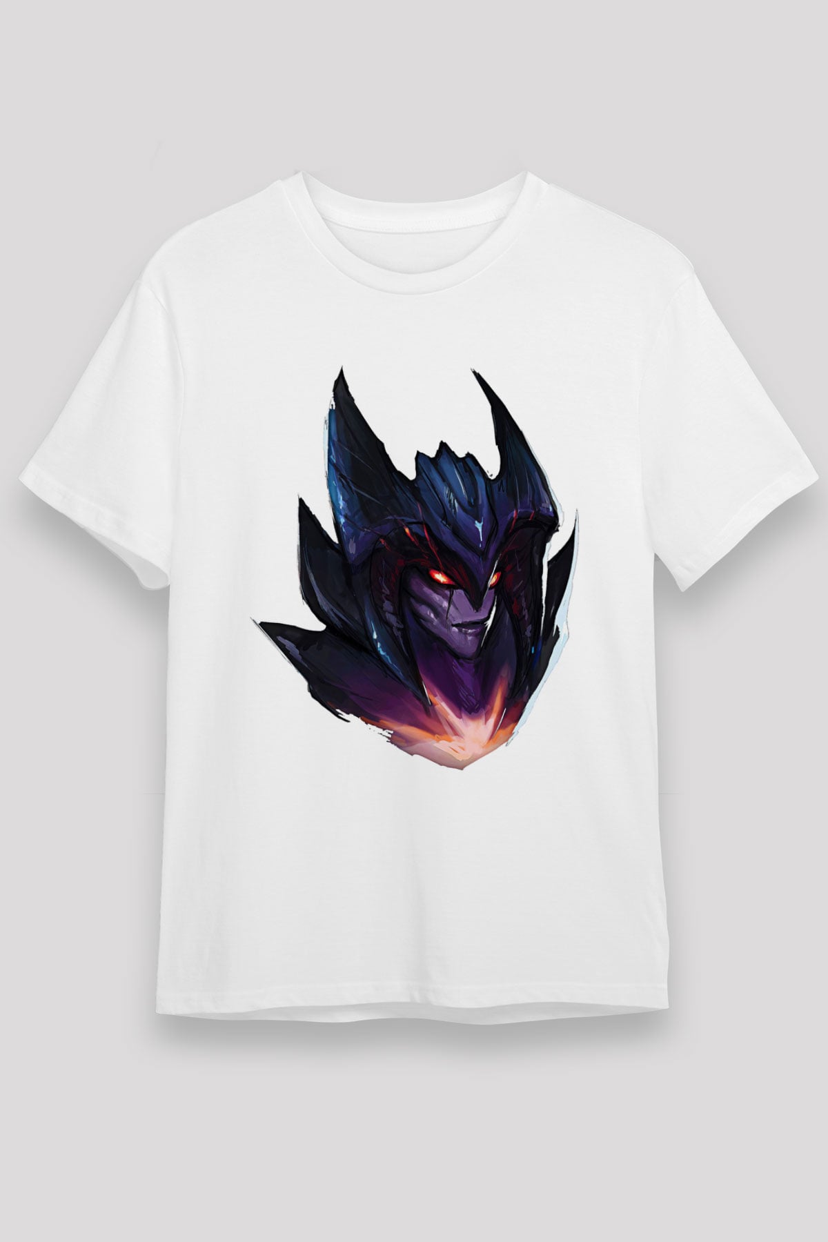 Aatrox James Baskılı Unisex Beyaz Tişört - Tshirt