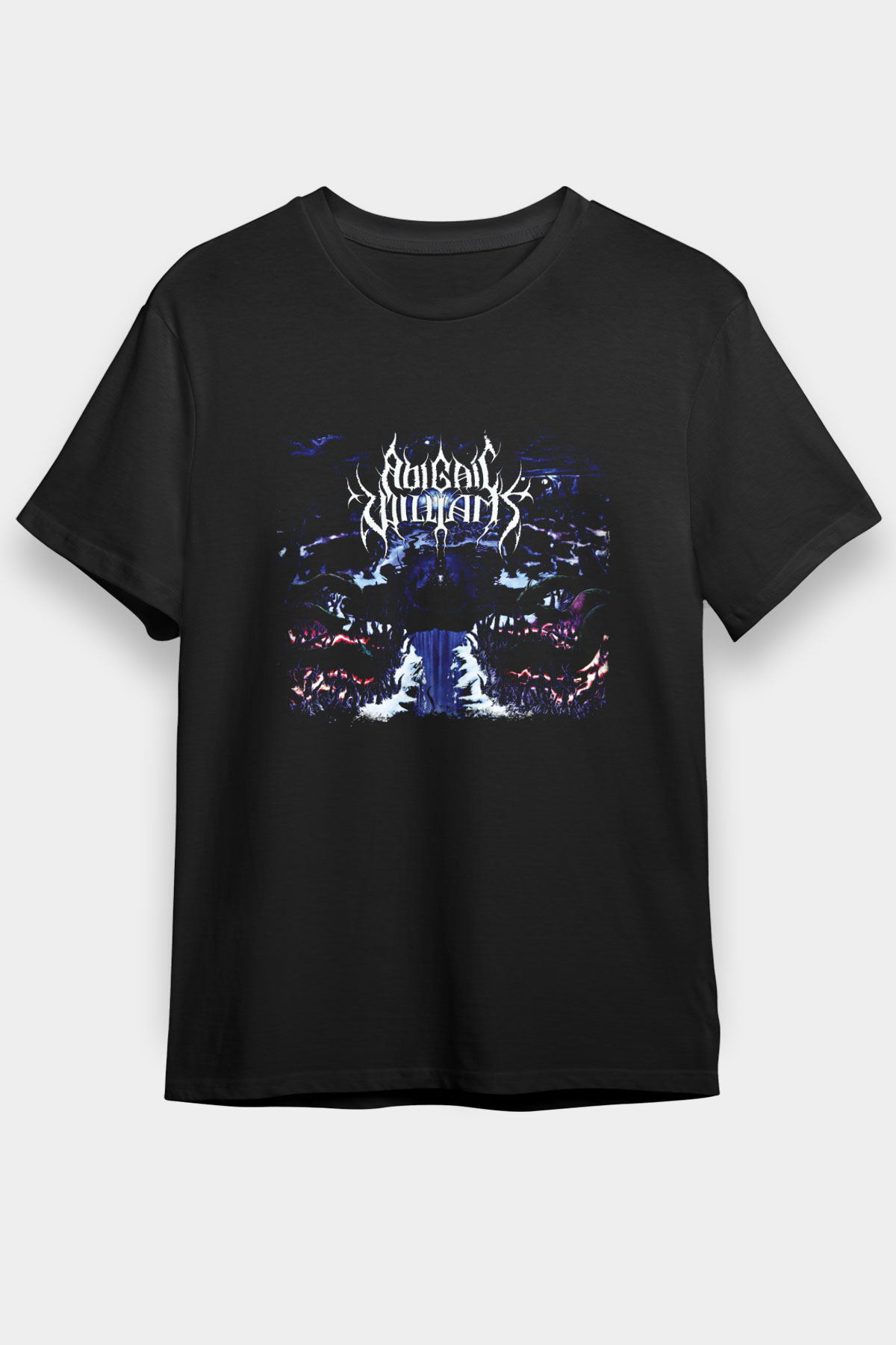 Abigail Williams Baskılı Unisex Siyah Tişört