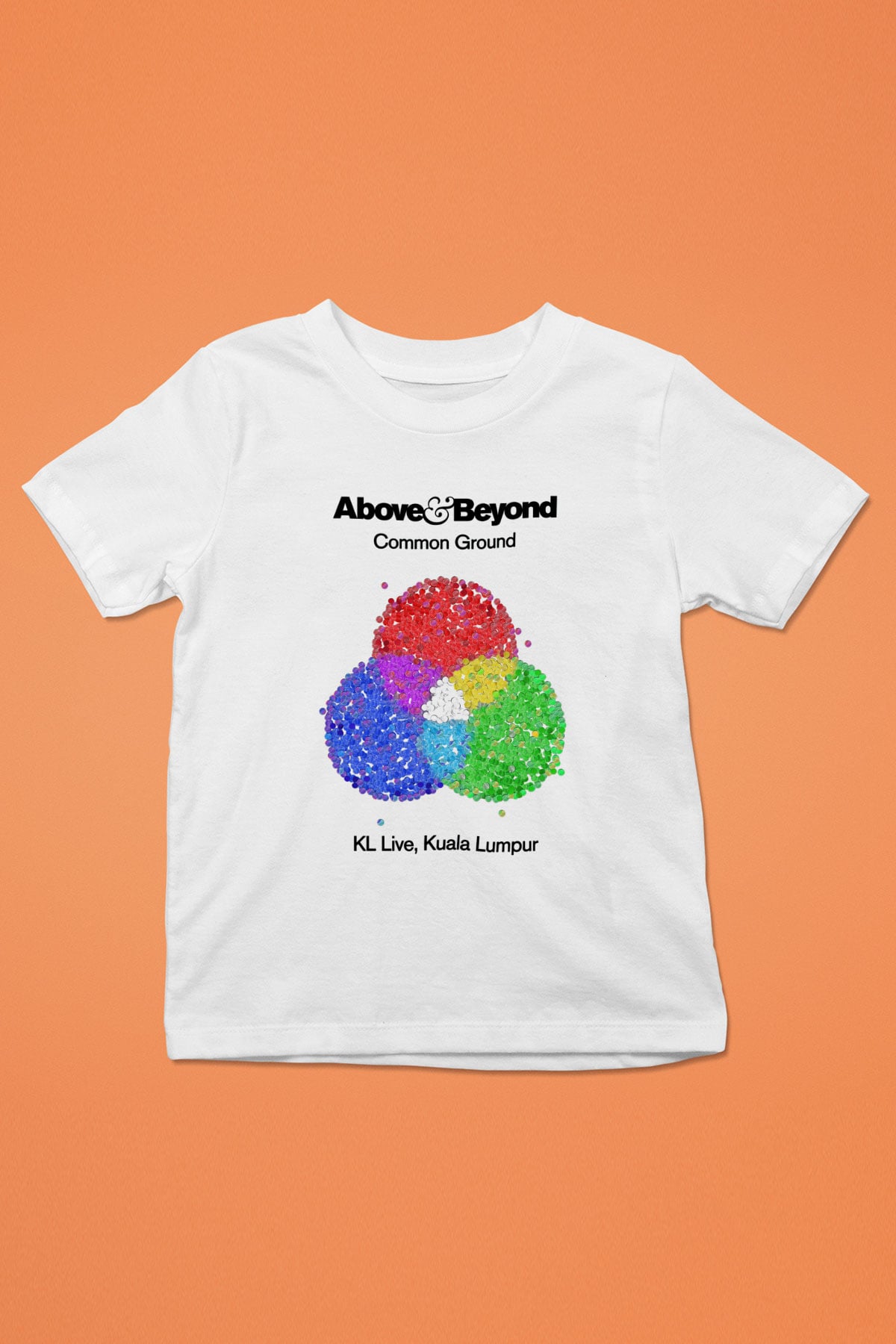 Above and Beyond Baskılı Beyaz Unisex Çocuk Tişört