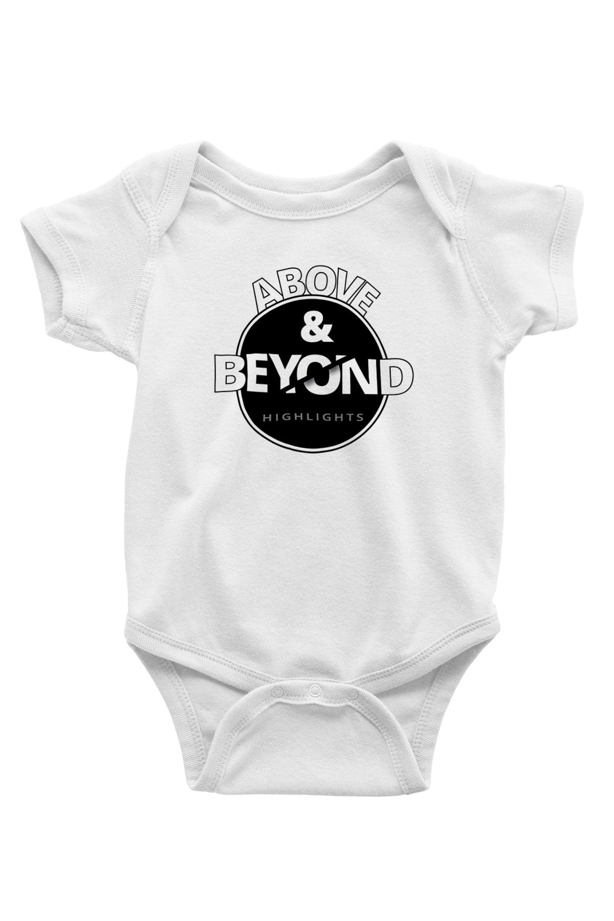 Above and Beyond Beyaz Bebek Body - Zıbın