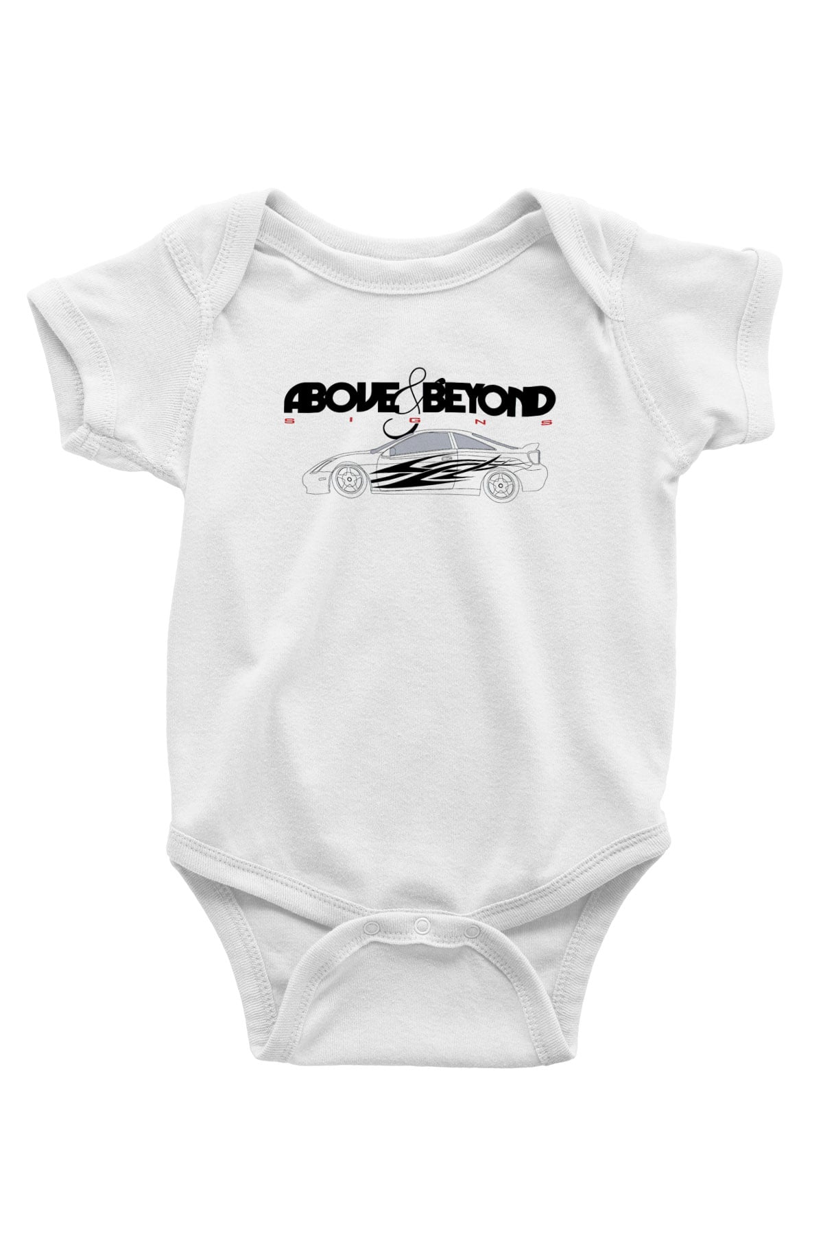 Above and Beyond Beyaz Bebek Body - Zıbın