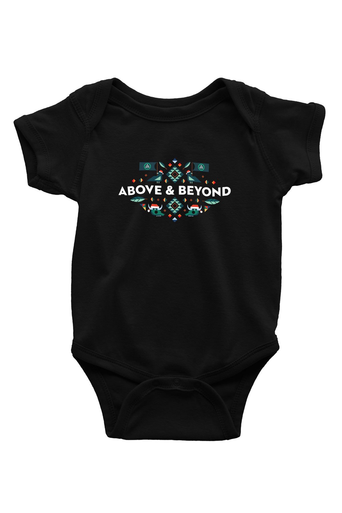 Above and Beyond Siyah Bebek Body - Zıbın