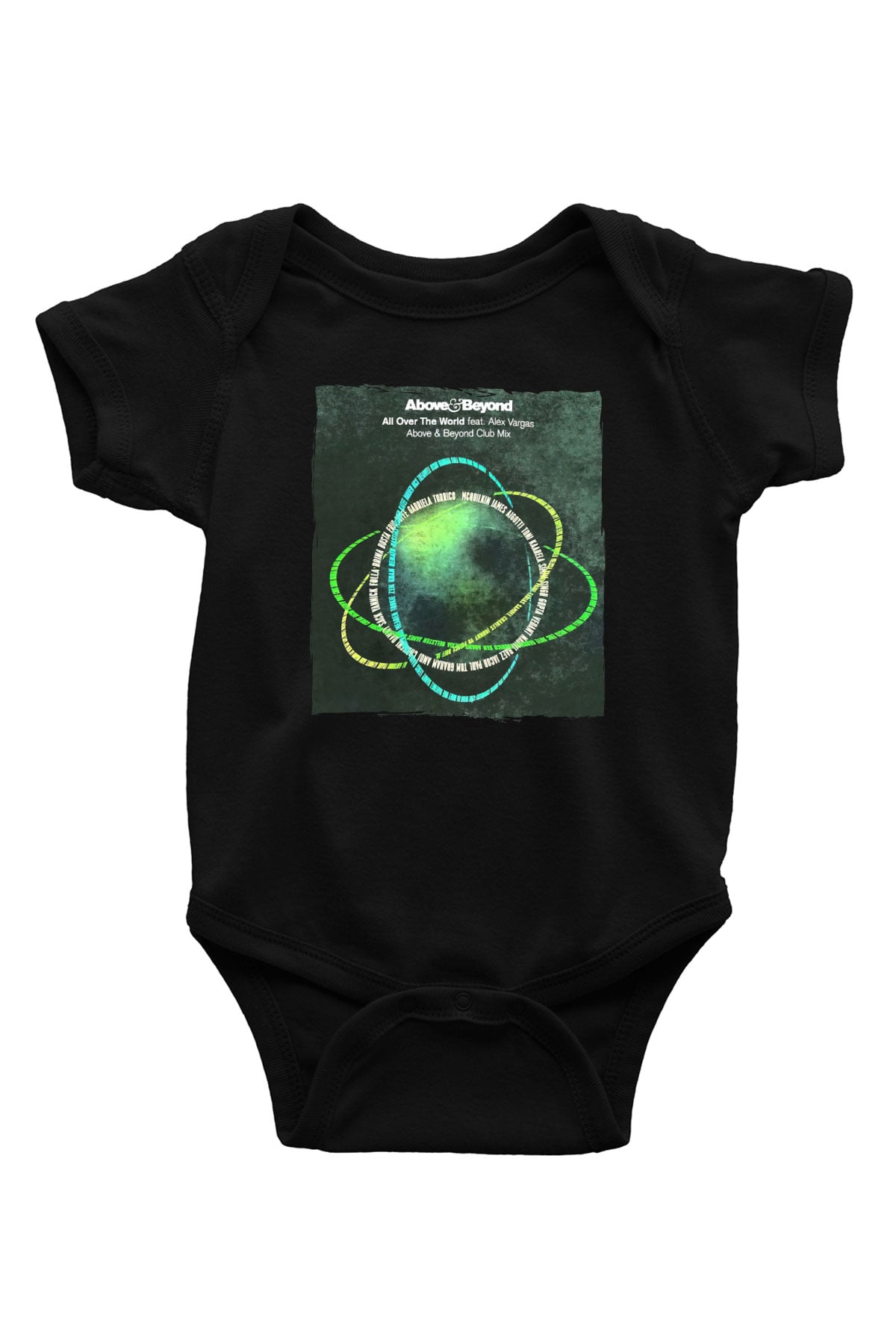 Above and Beyond Siyah Bebek Body - Zıbın