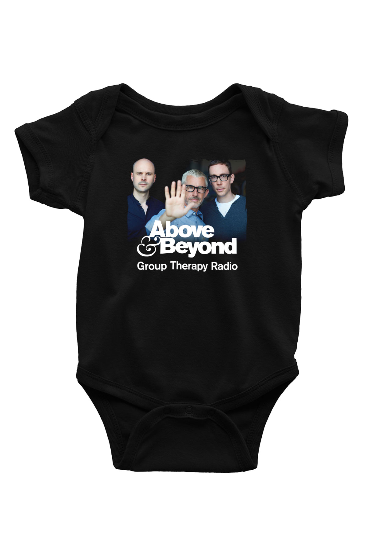 Above and Beyond Siyah Bebek Body - Zıbın