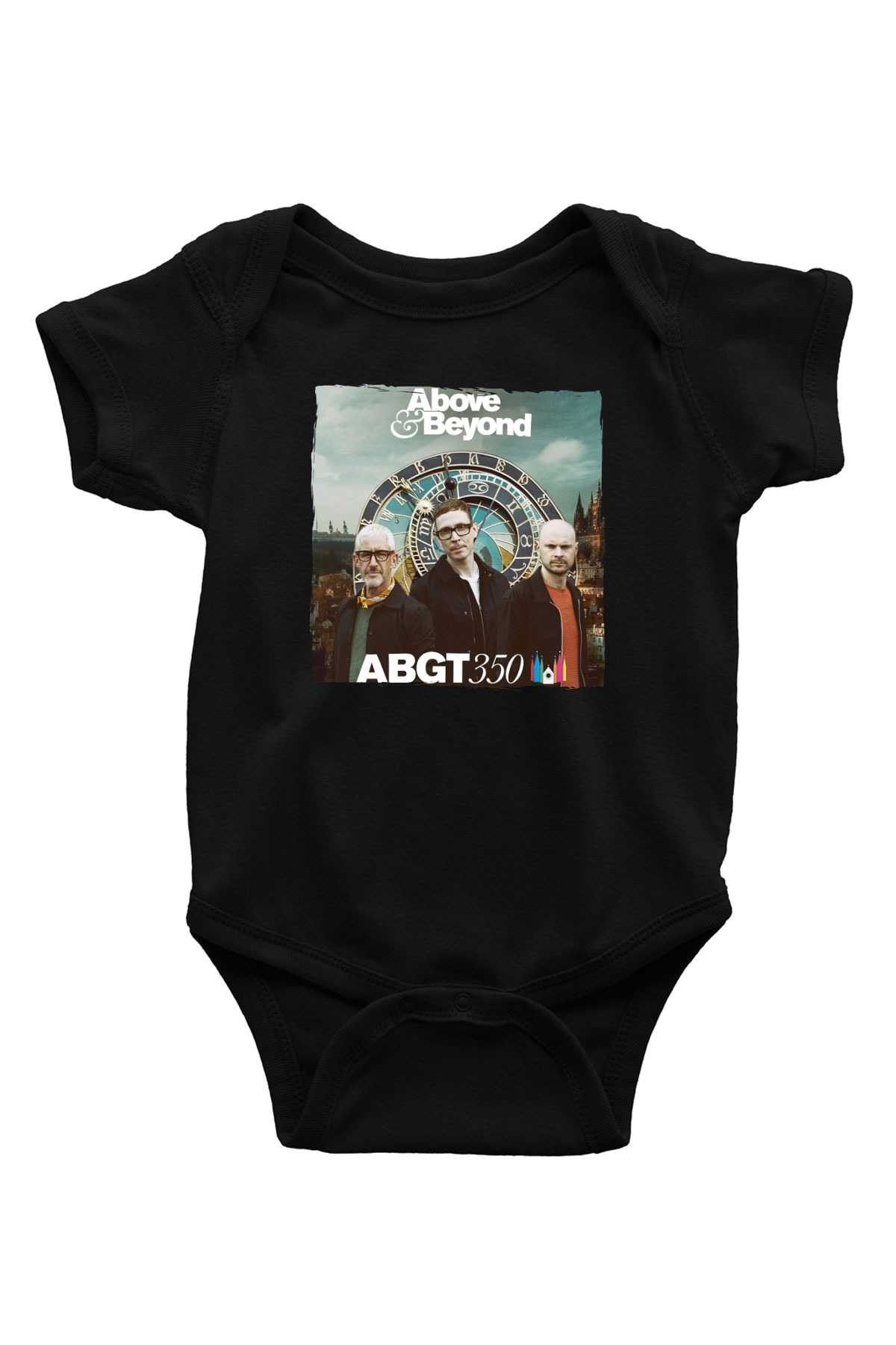Above and Beyond Siyah Bebek Body - Zıbın