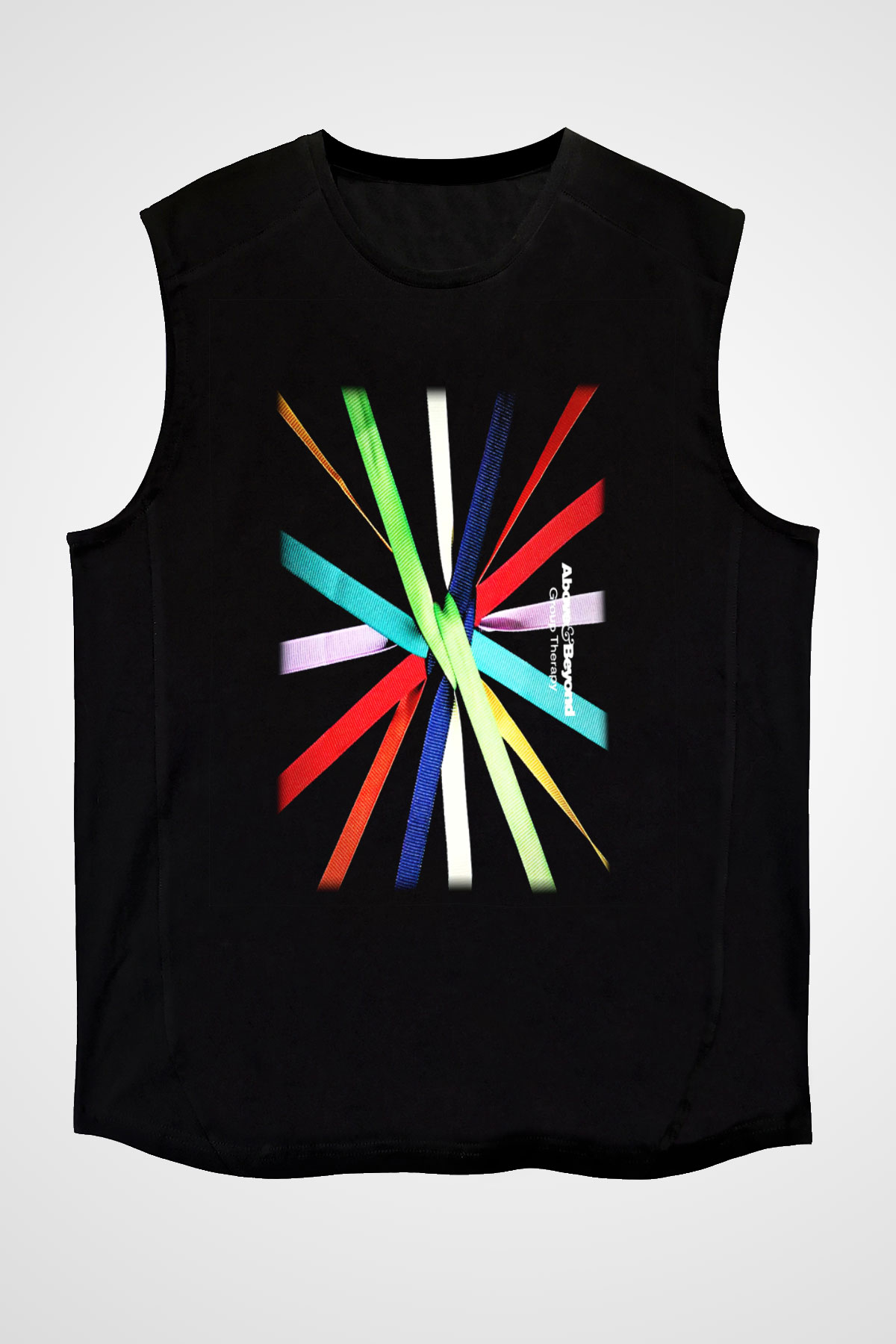 Above and Beyond Siyah Unisex Kolsuz Tişört