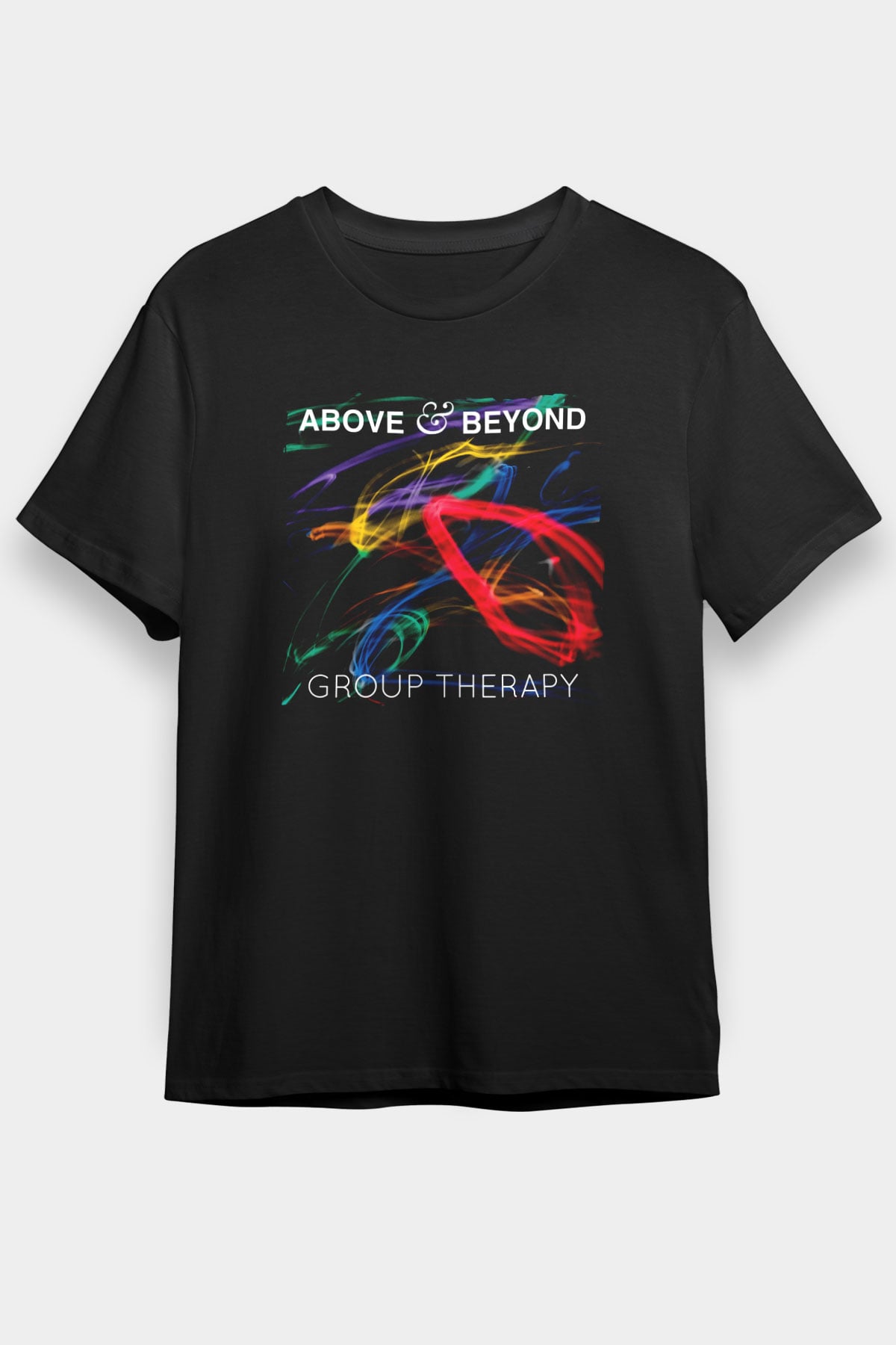 Above and Beyond Siyah Unisex Tişört T-Shirt - TişörtFabrikası
