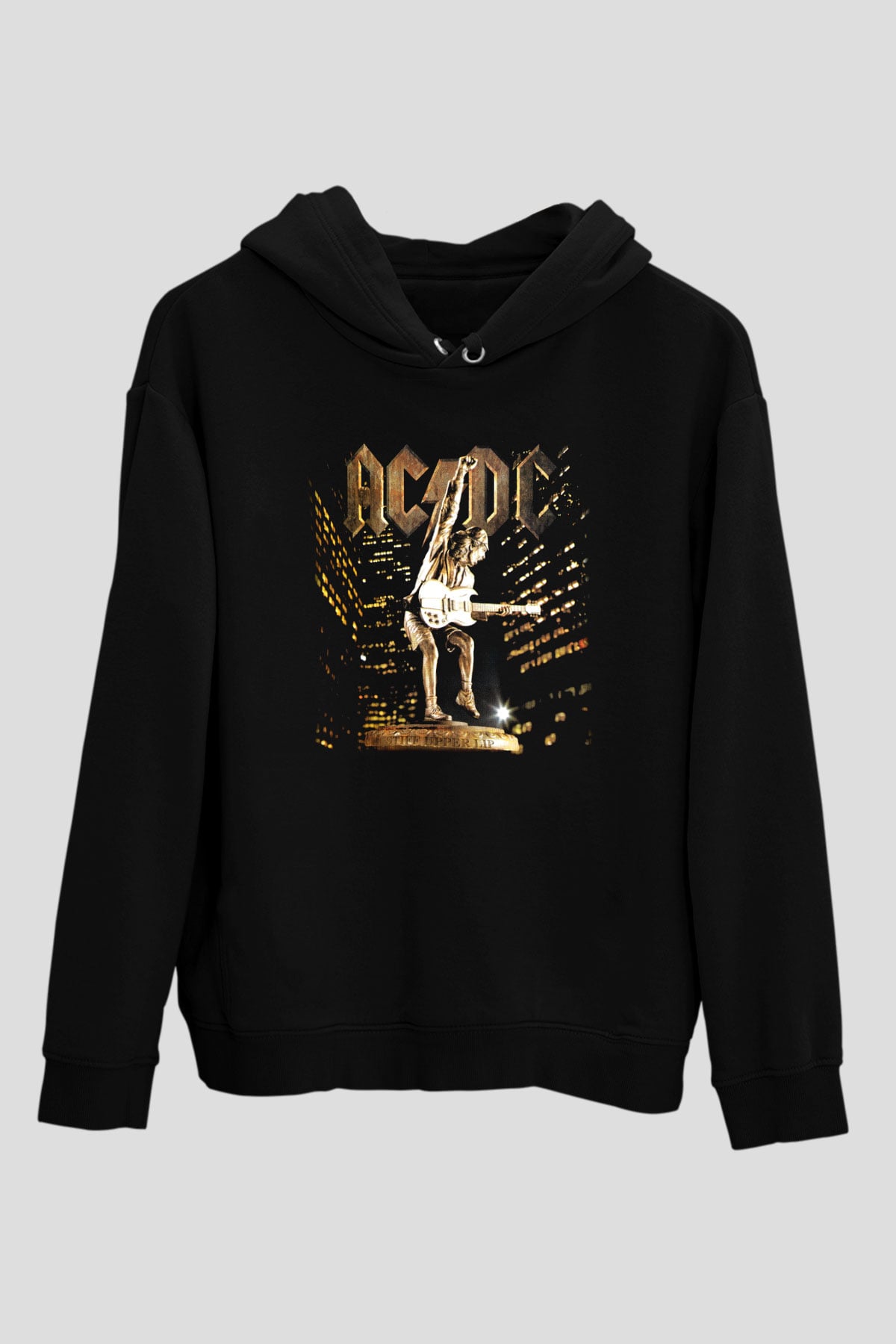 AC DC Angus Young Siyah Unisex Hoodie