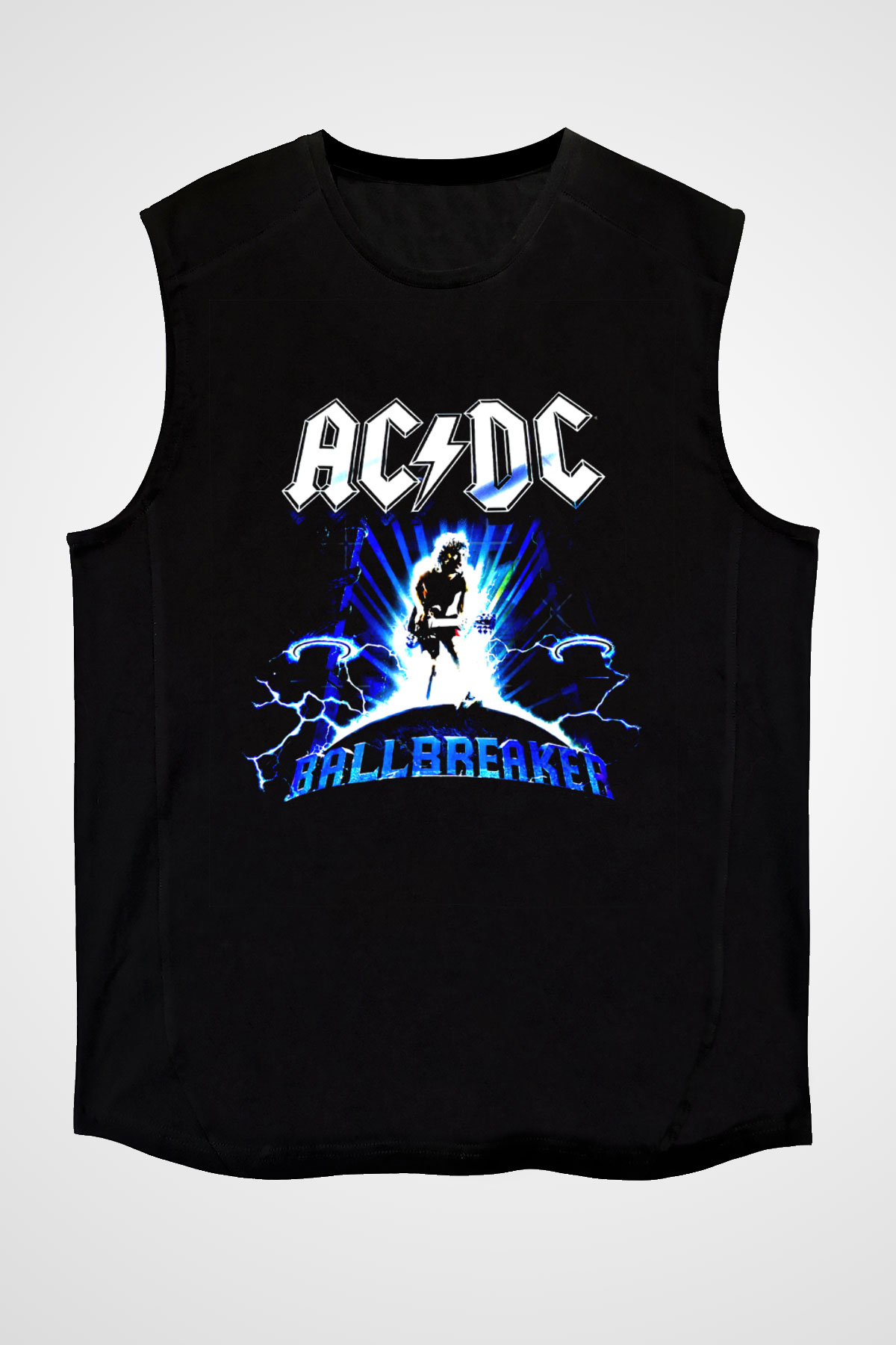 AC DC Ballbreaker Siyah Unisex Kolsuz Tişört