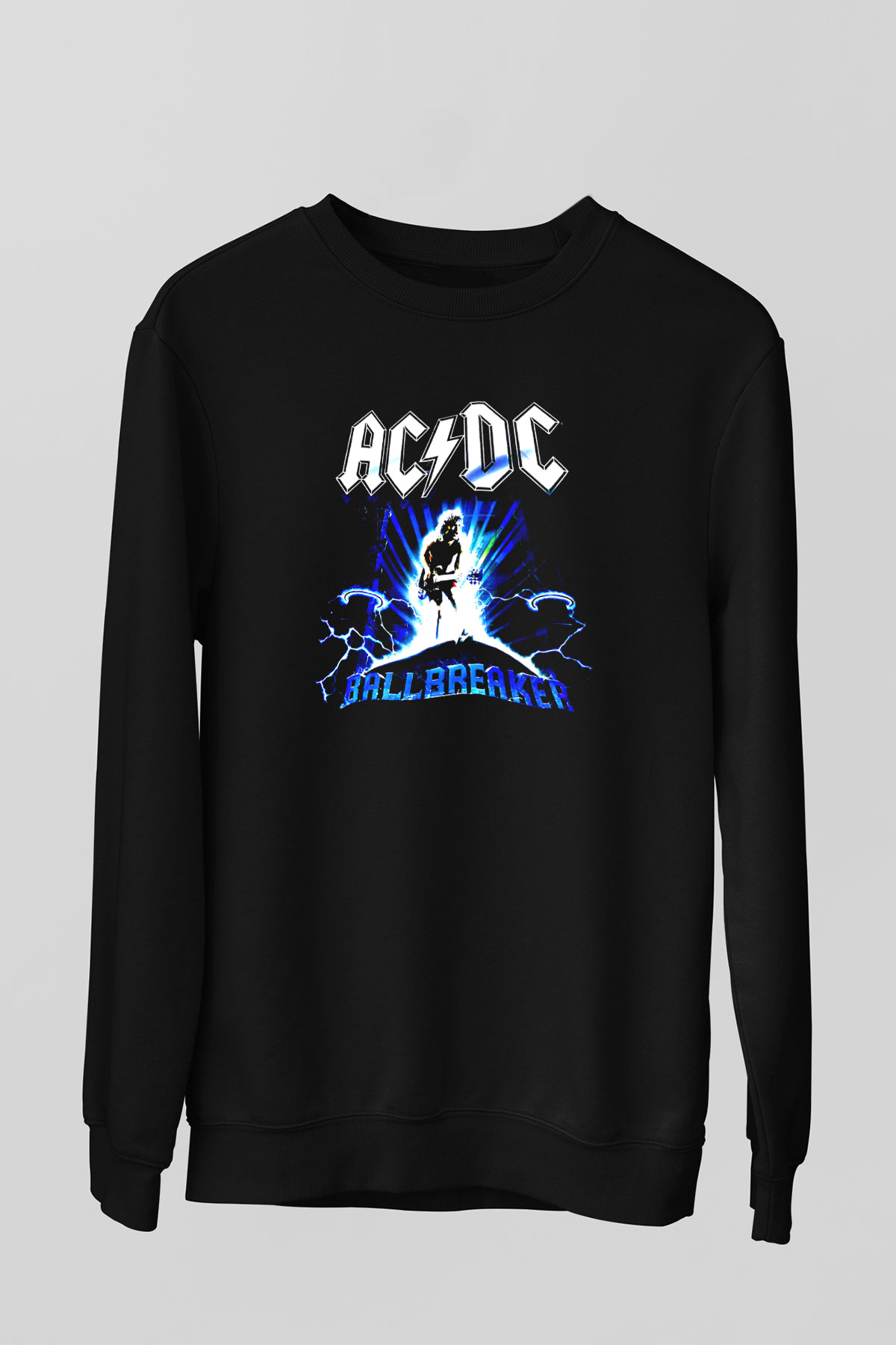 AC DC Ballbreaker Siyah Unisex Sweatshirt