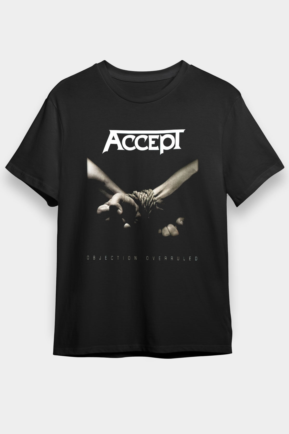 Accept Black Unisex Tee - STREETWEAR