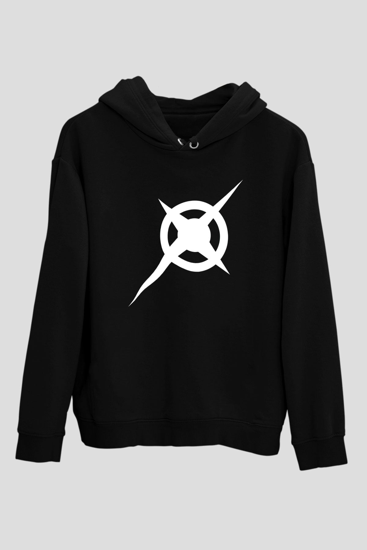 Ace Attorney Siyah Unisex Hoodie