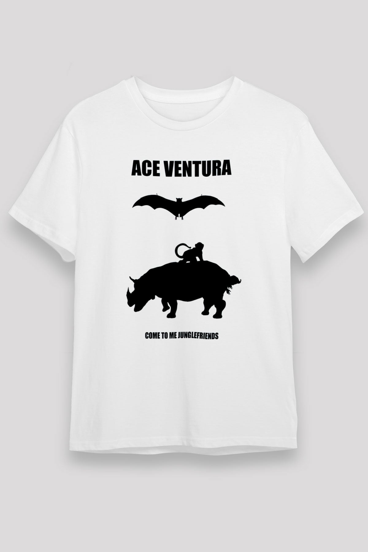 Ace Ventura Siyah Unisex Tişört