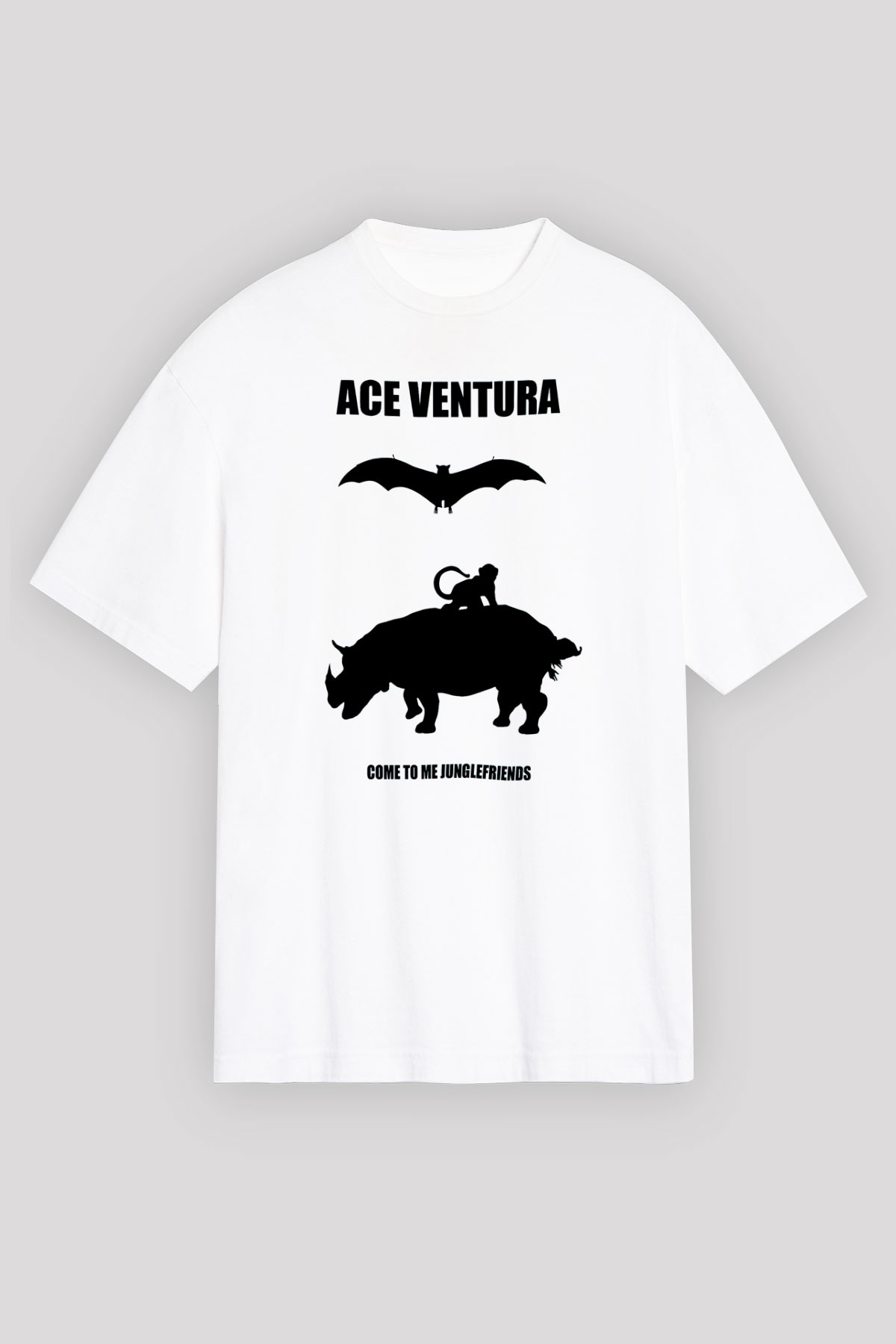 Ace Ventura Siyah Unisex Tişört