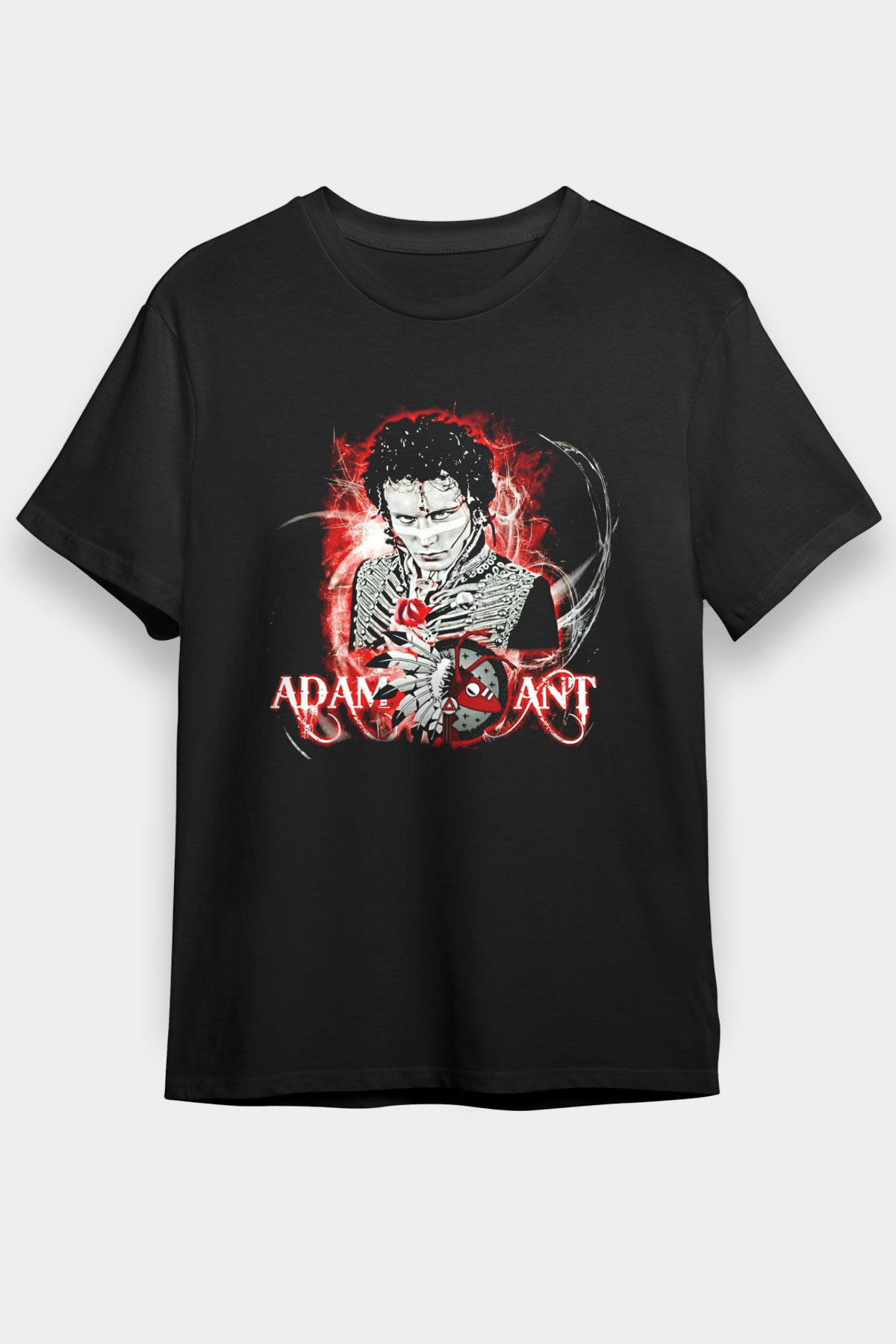 Adam Ant Black Unisex Tee - STREETWEAR