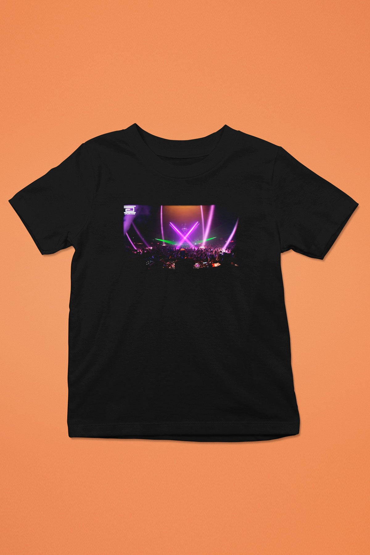 Adam Beyer Baskılı Siyah Unisex Çocuk Tişört
