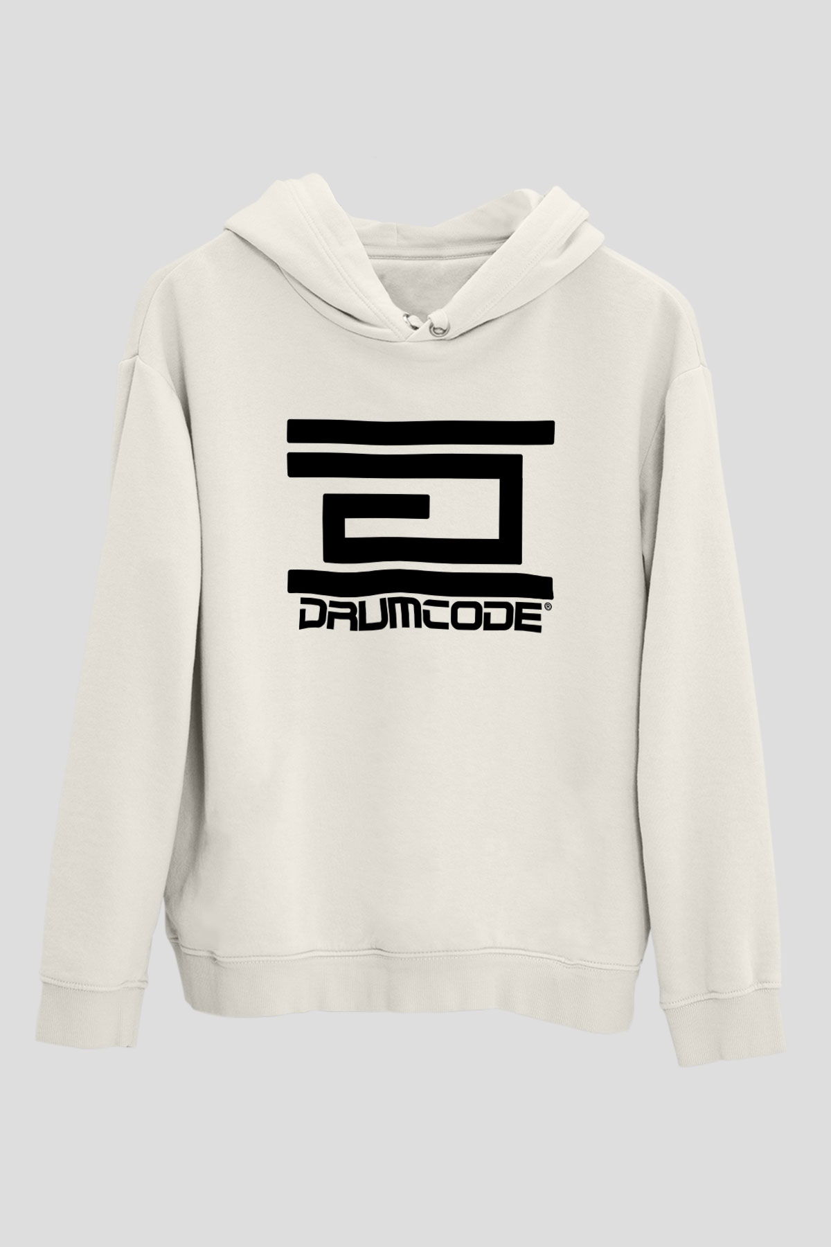 Adam Beyer Beyaz Unisex Kapüşonlu Sweatshirt