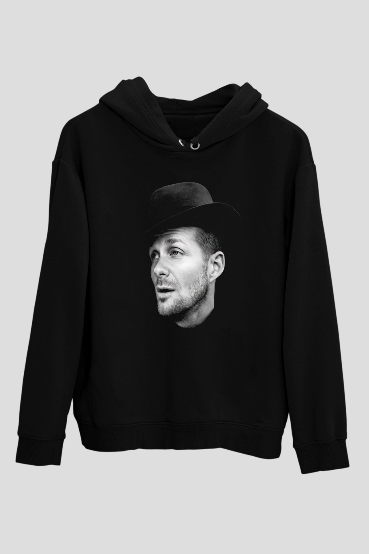 Adam Beyer Siyah Unisex Hoodie