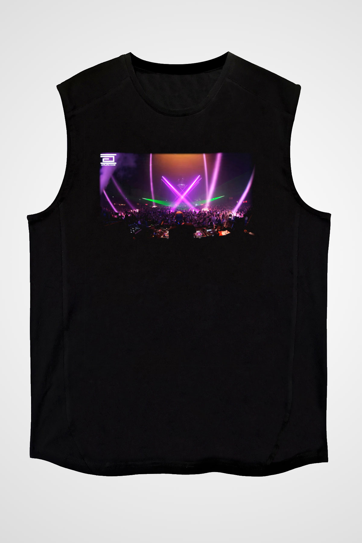 Adam Beyer Siyah Unisex Kolsuz Tişört