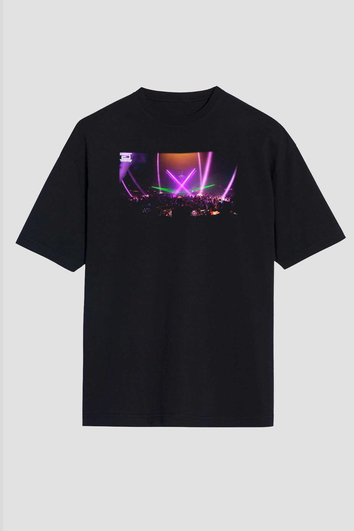 Adam Beyer Siyah Unisex Oversize Tişört T-Shirt