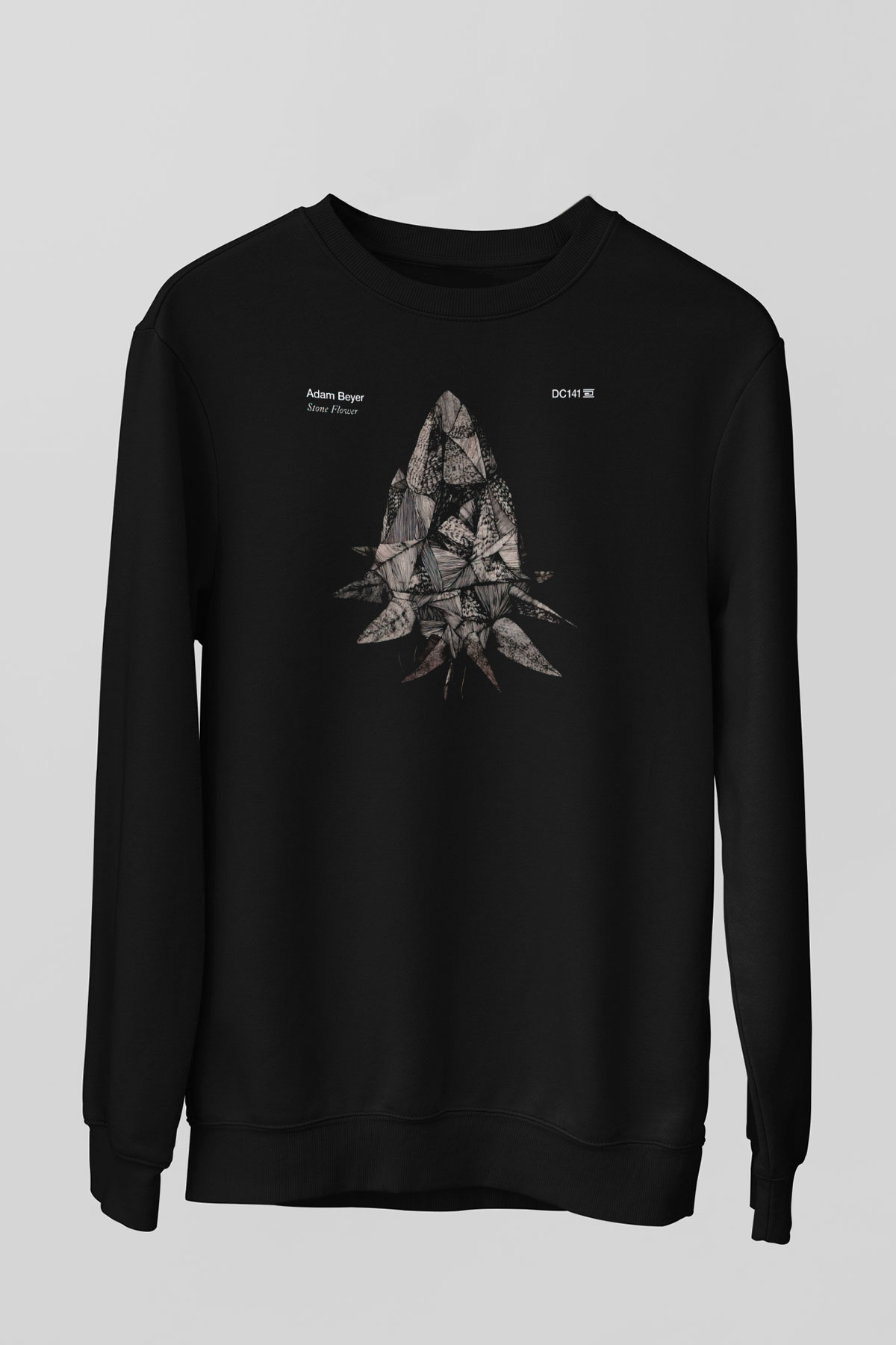 Adam Beyer Siyah Unisex Sweatshirt