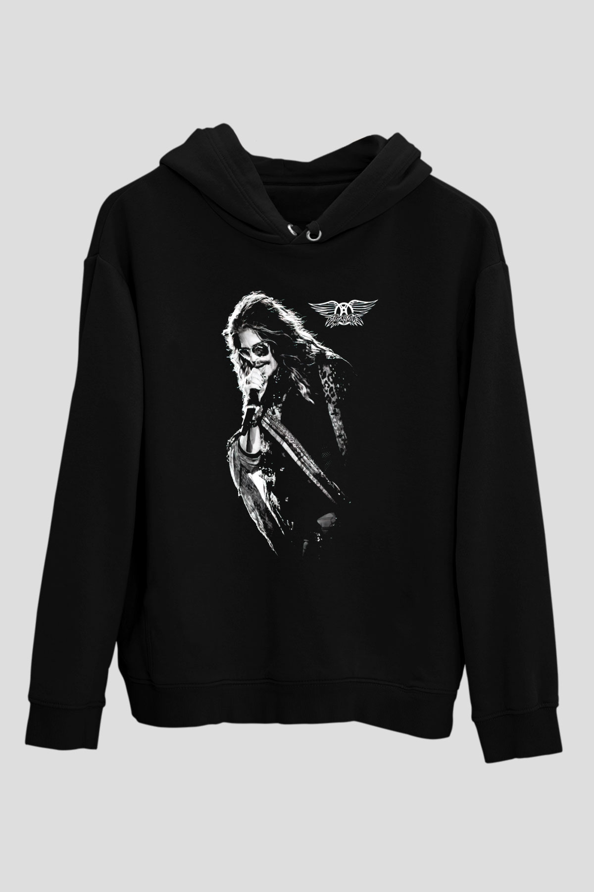Aerosmith Siyah Unisex Hoodie